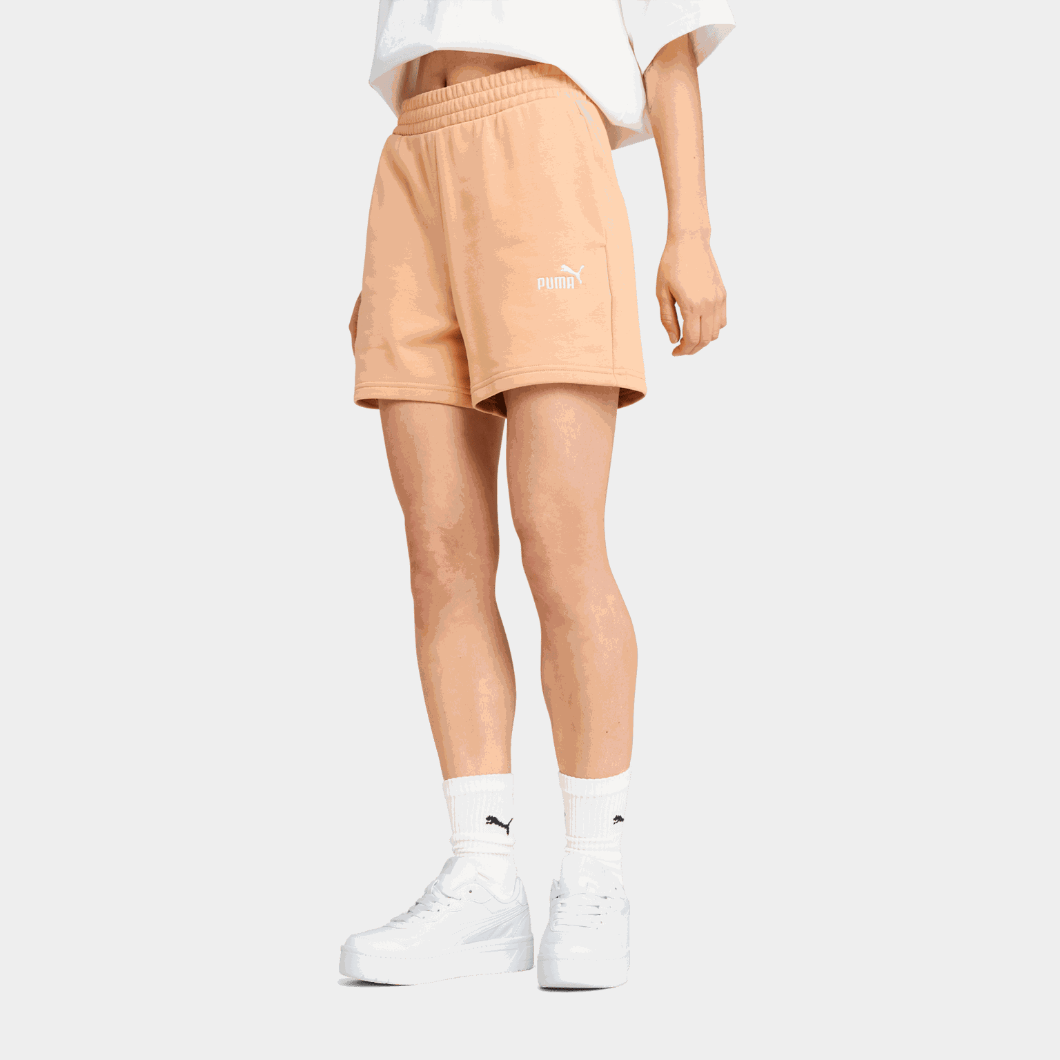 ESS Small No. 1 Logo 5 High-Waist Shorts TR, shorts, dame - full image 1