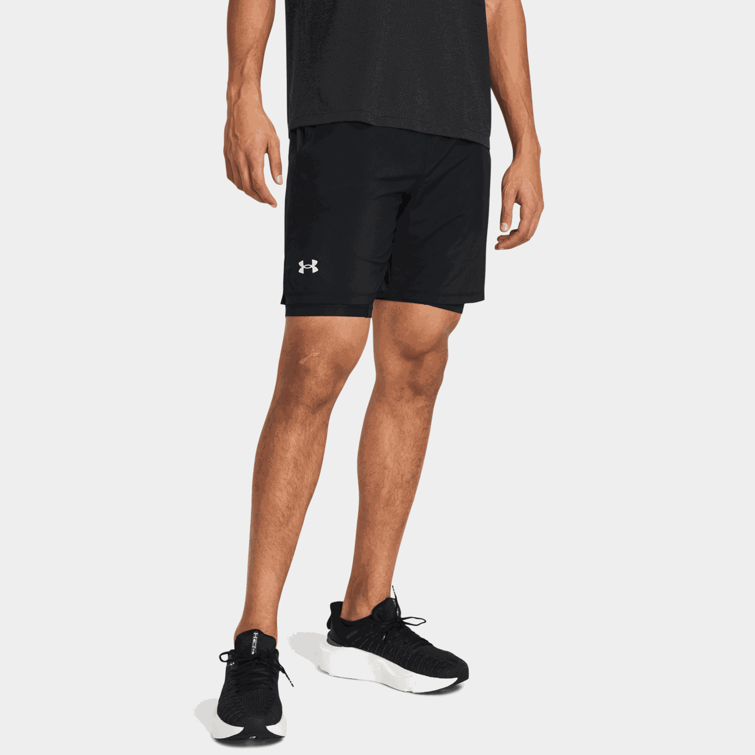Launch 7'' 2-In-1 Shorts, treningsshorts, herre - full image 1