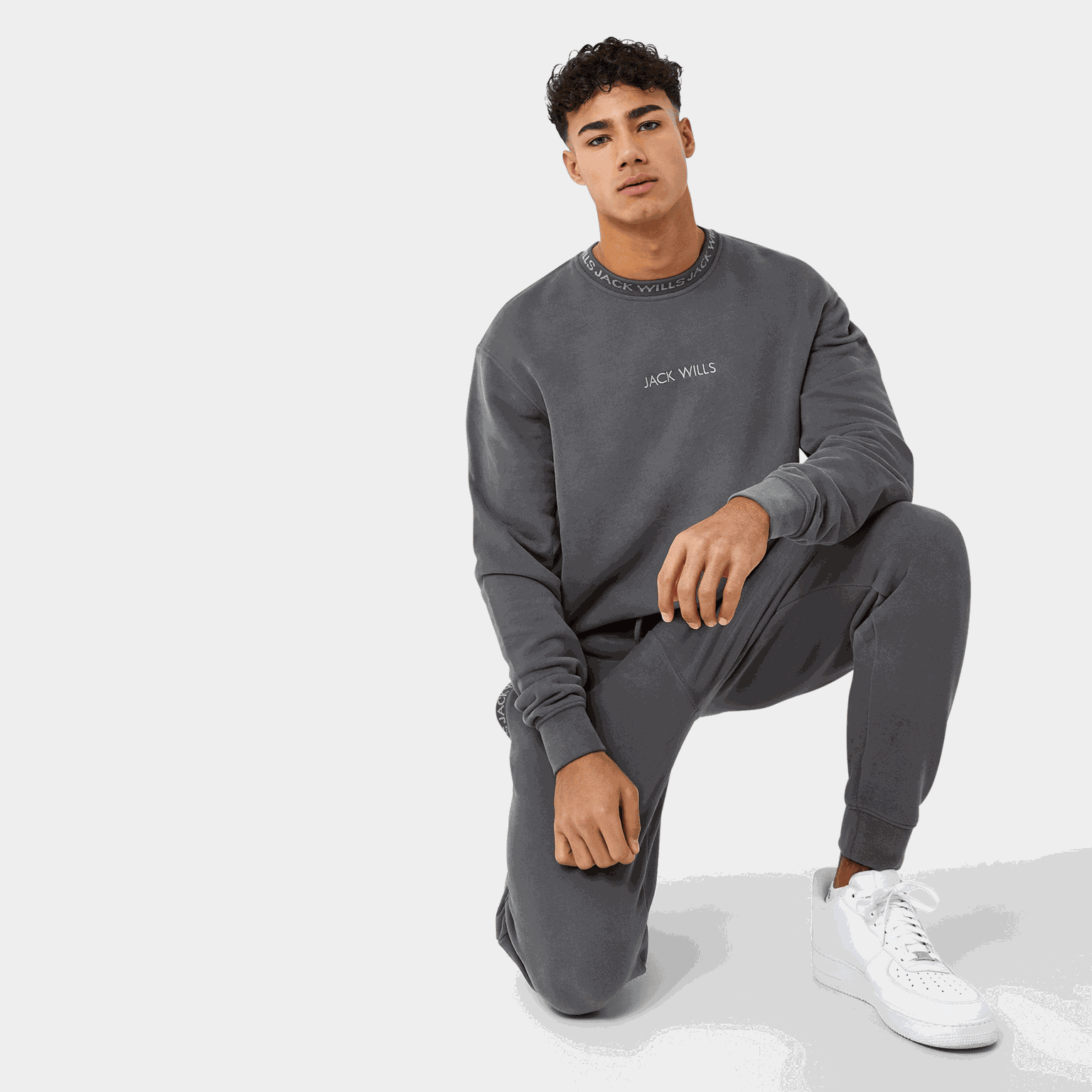 Jacquard Crew, crewneck, genser, herre - full image 4