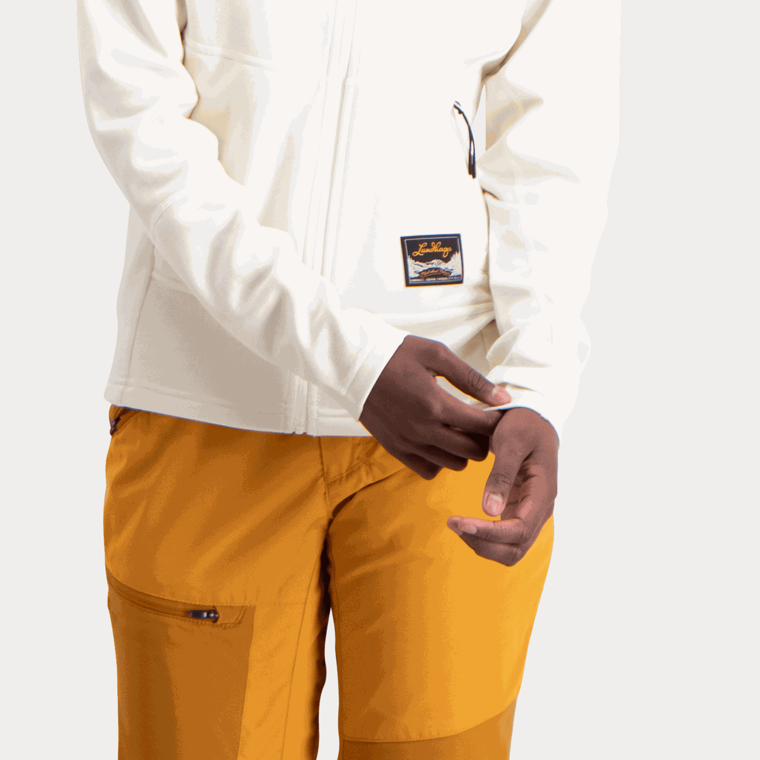 Tived Merino Full Zip ulljakke, dame - full image 4