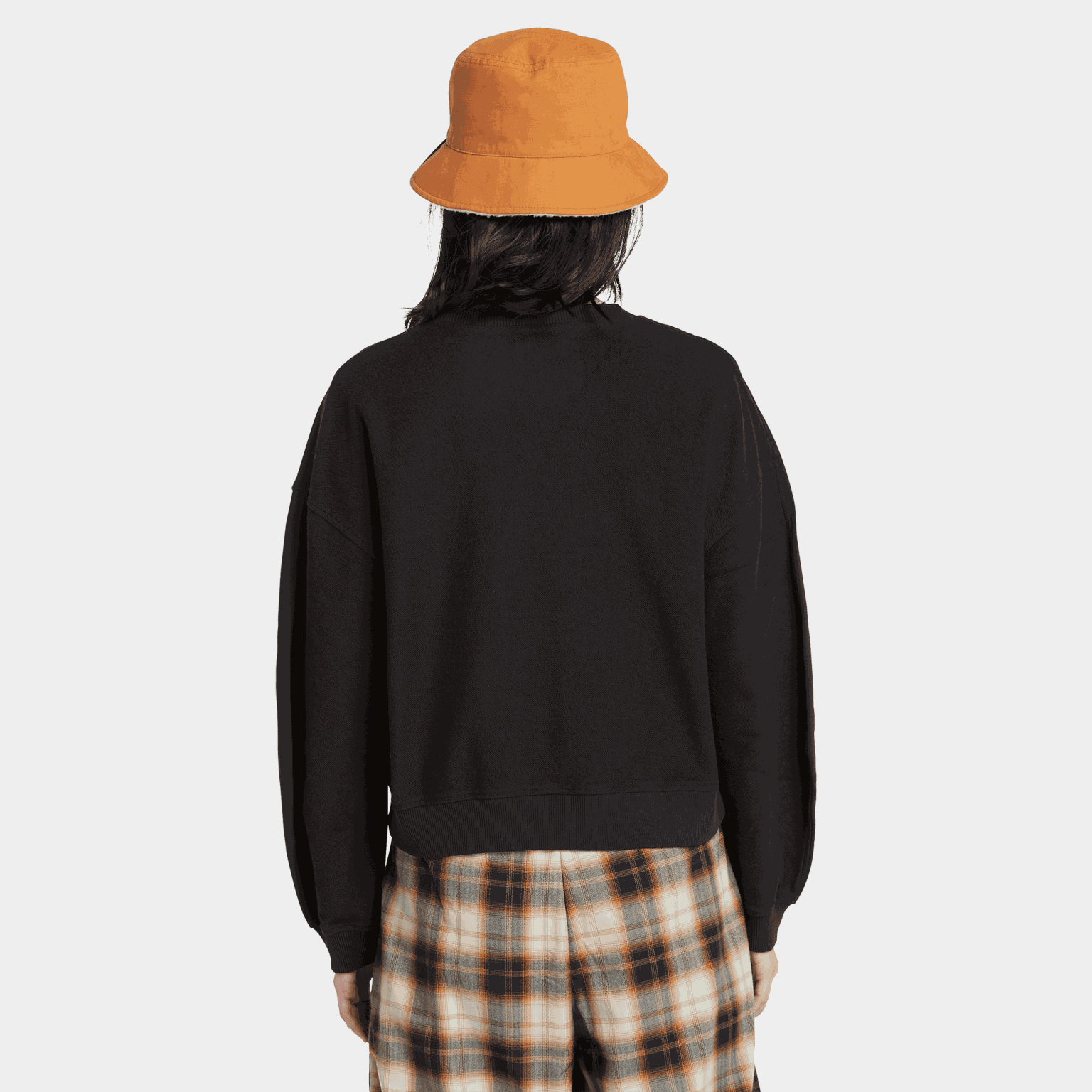 Mixed Textured Crew, genser, dame - full image 3