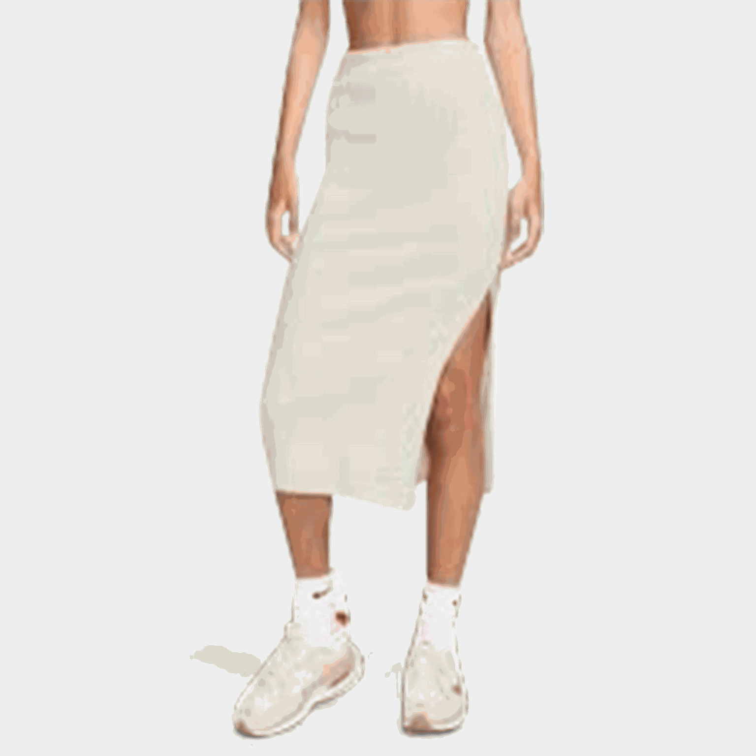 Chill Rib Slim Midi Skirt, skjørt, dame - full image 1