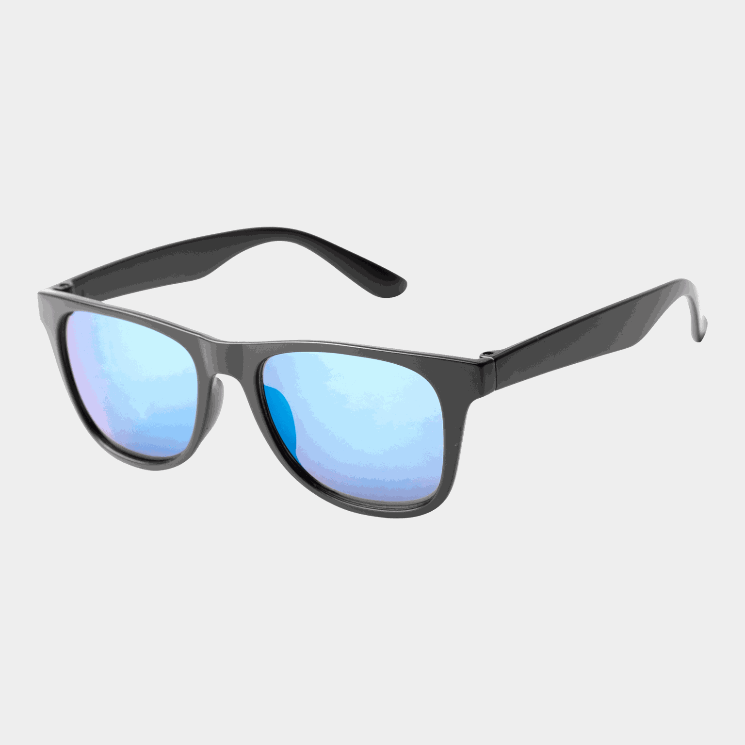 Sunglasses 017 Black/Blue, solbriller, barn - full image 1