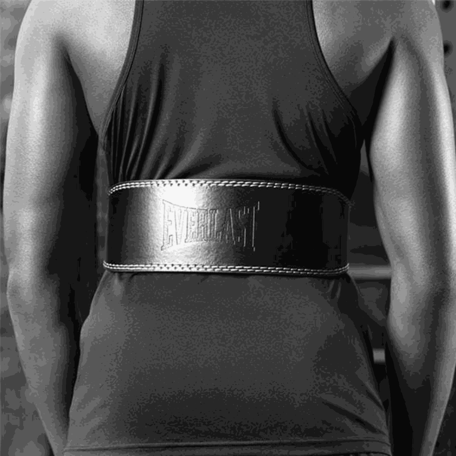 Leather Weight Lifting Belt, belte til vektløfting - full image 1