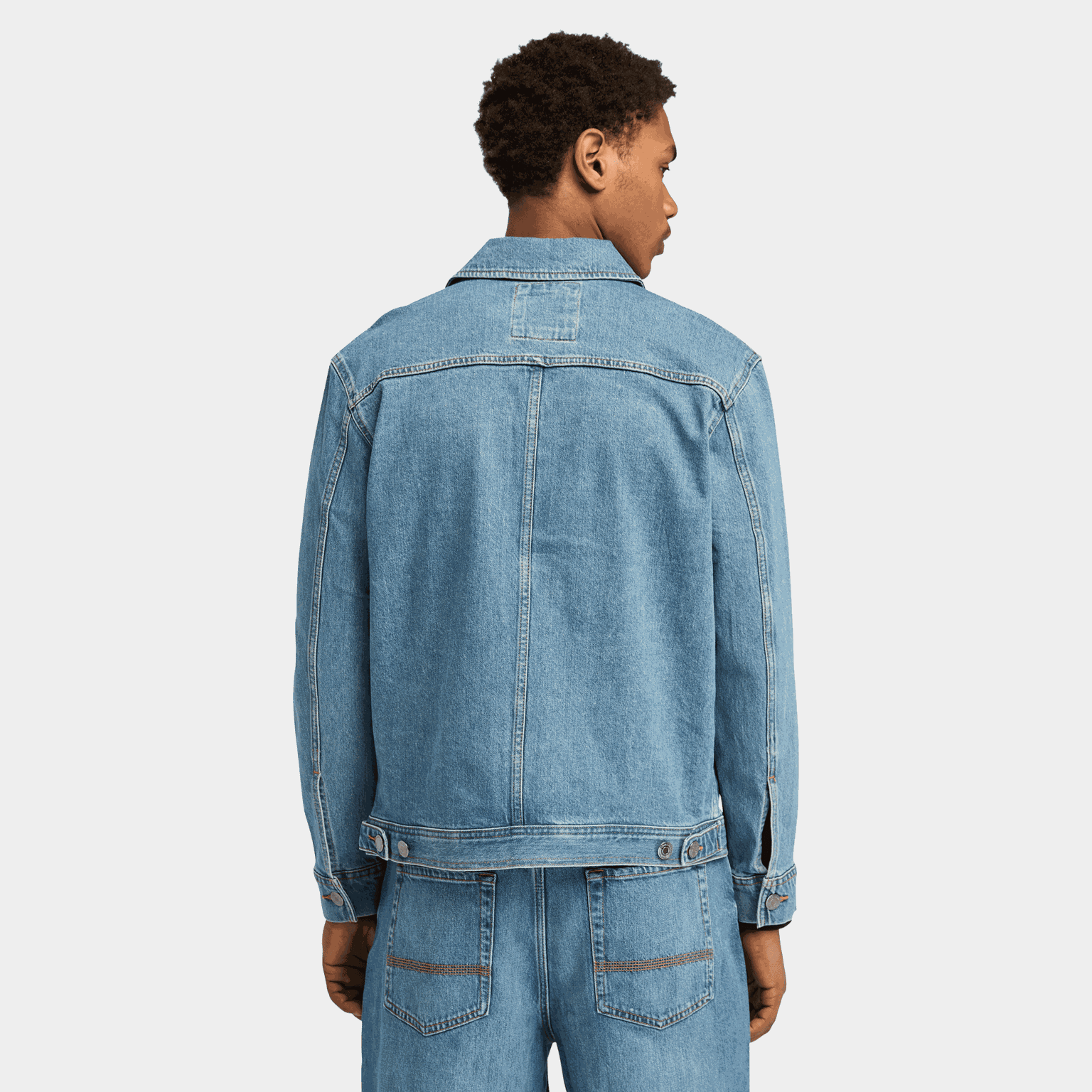 Refibra Denim Trucker J, jakke, herre - full image 3