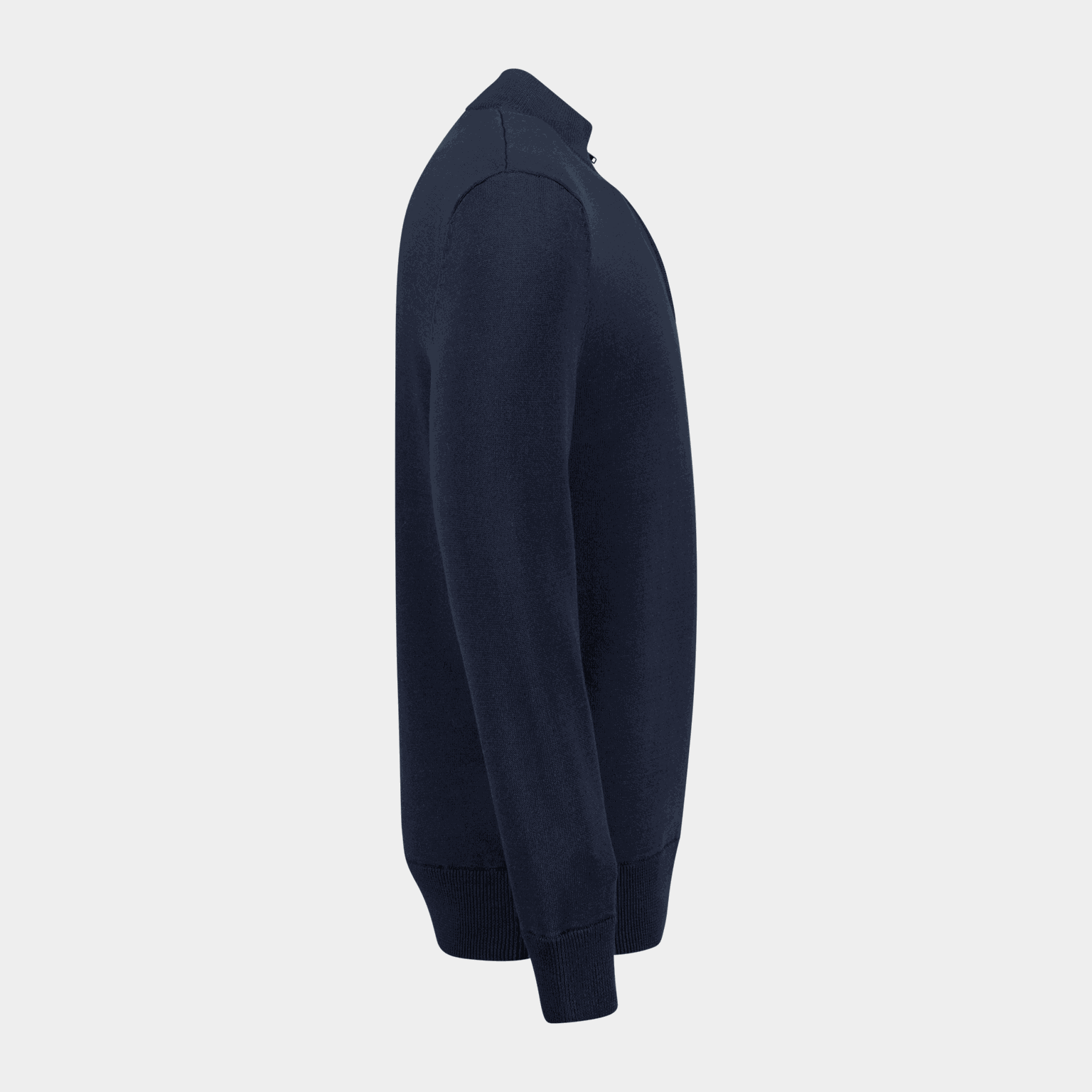 Funnel Neck Half Zip Jumper, genser, herre - full image 2