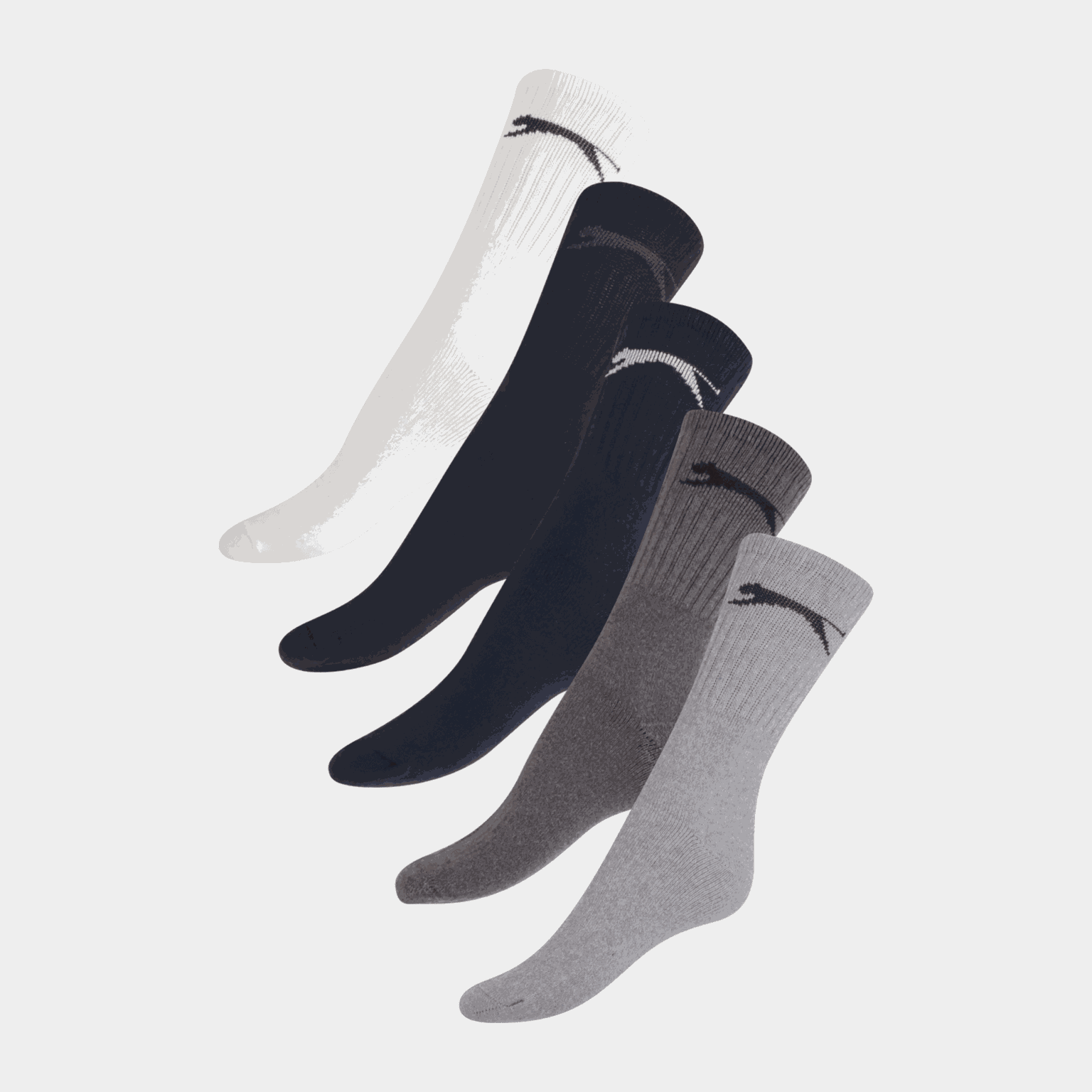 5Pk Crew Sock, sokker, dame - full image 1