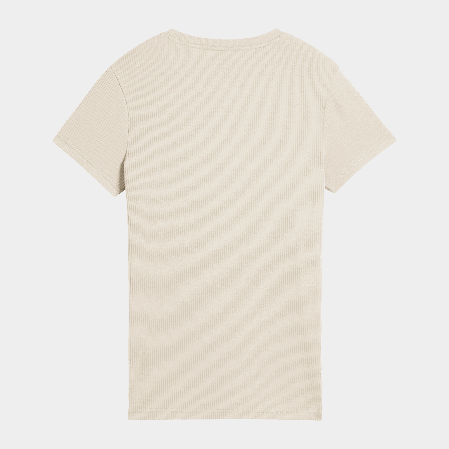 ESS ELEVATED Rib Tee, t-skjorte, dame - full image 4