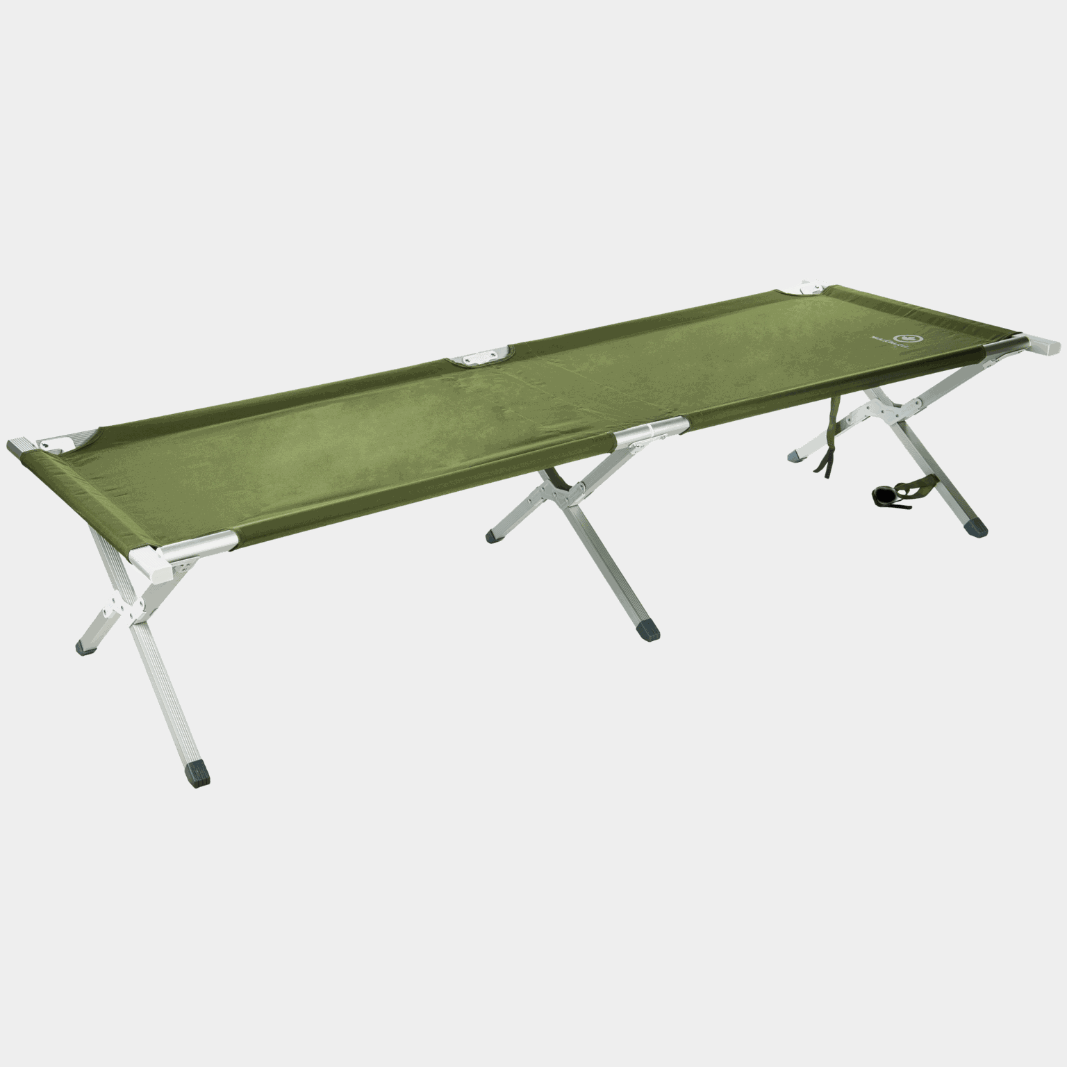 Aluminium Camping Bed, feltseng - full image 1