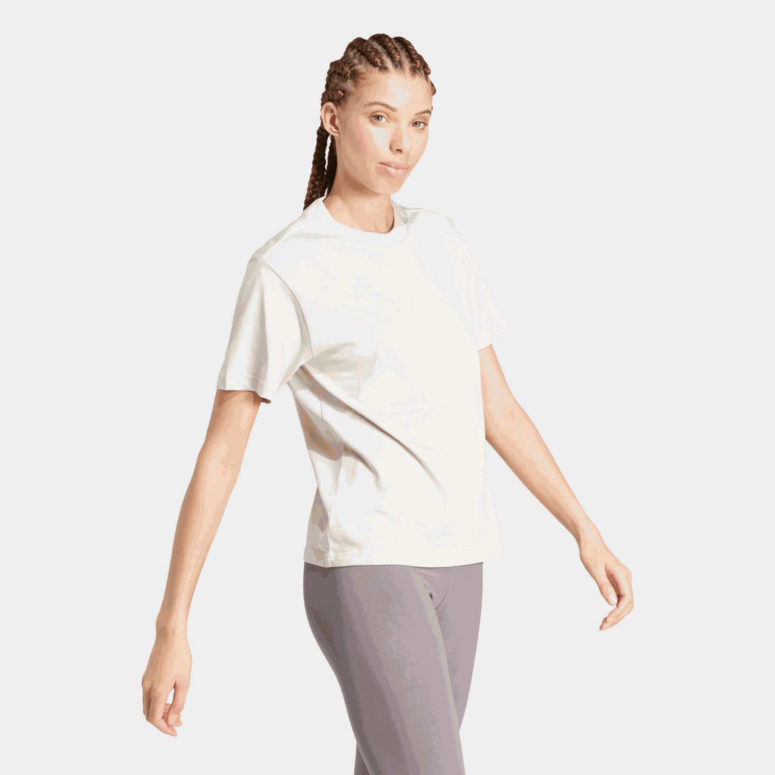 Essentials Big Logo Cotton T-Shirt, t-skjorte, dame - full image 2