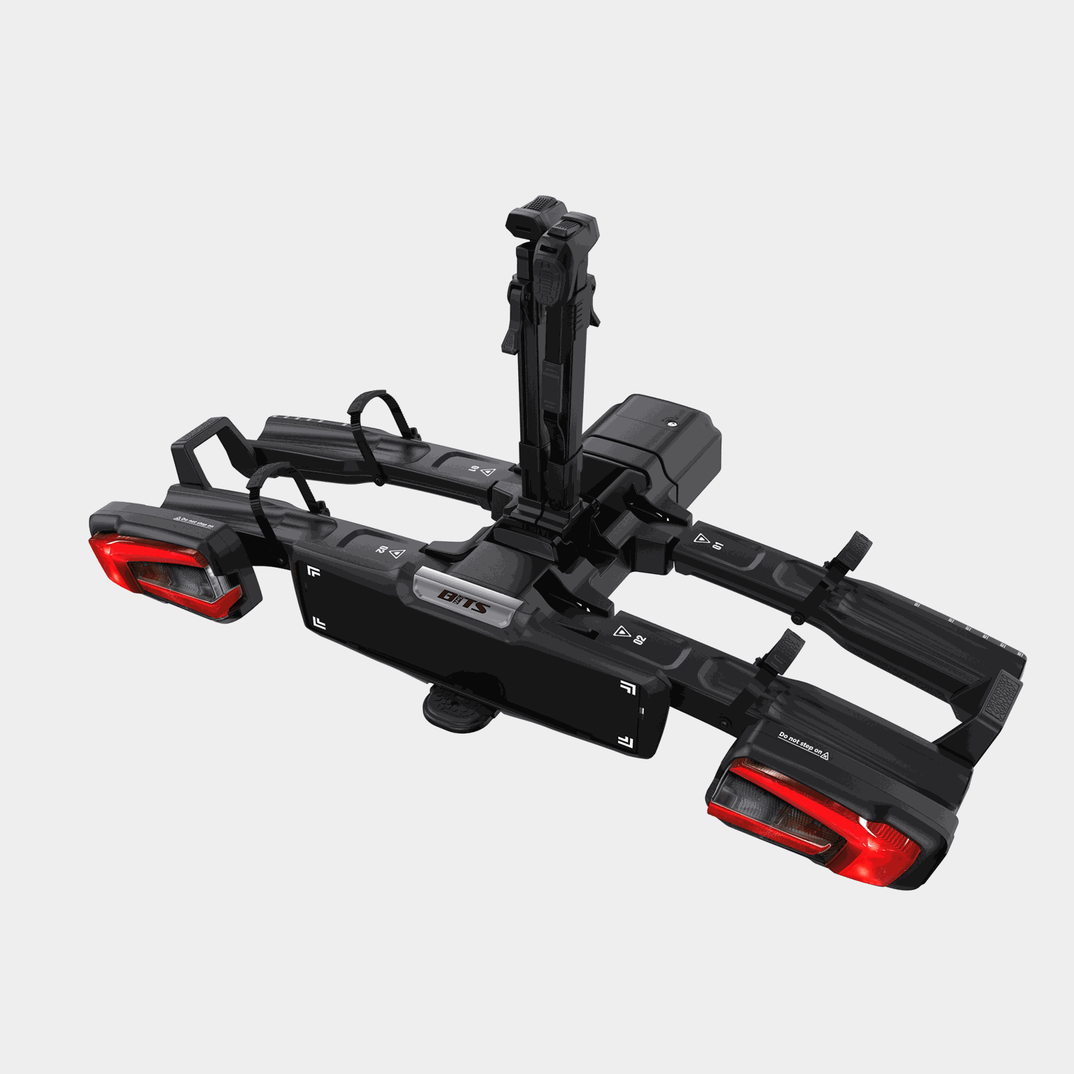 High-End Plattformstativ 2 Sykler, sykkelstativ til tilhengerfeste - full image 1