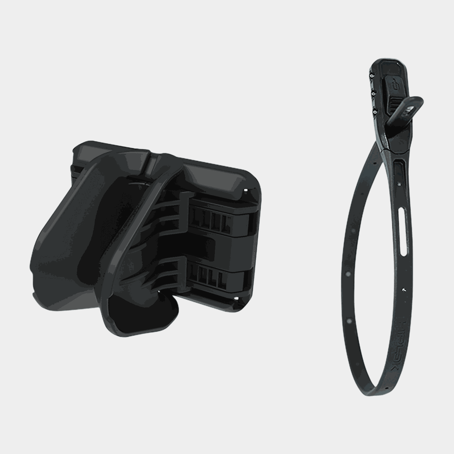 JAW +Wall Mounted Bike Rack with Z Lok, veggmontert sykkelholder + sykkellås - full image 1