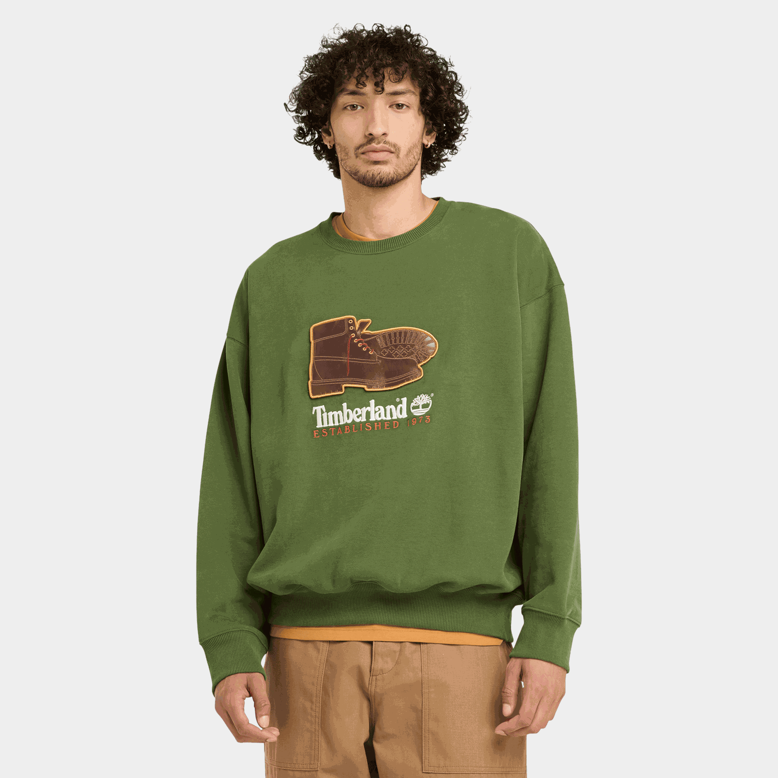 New Box Fit Badge Crew, genser, unisex - full image 1