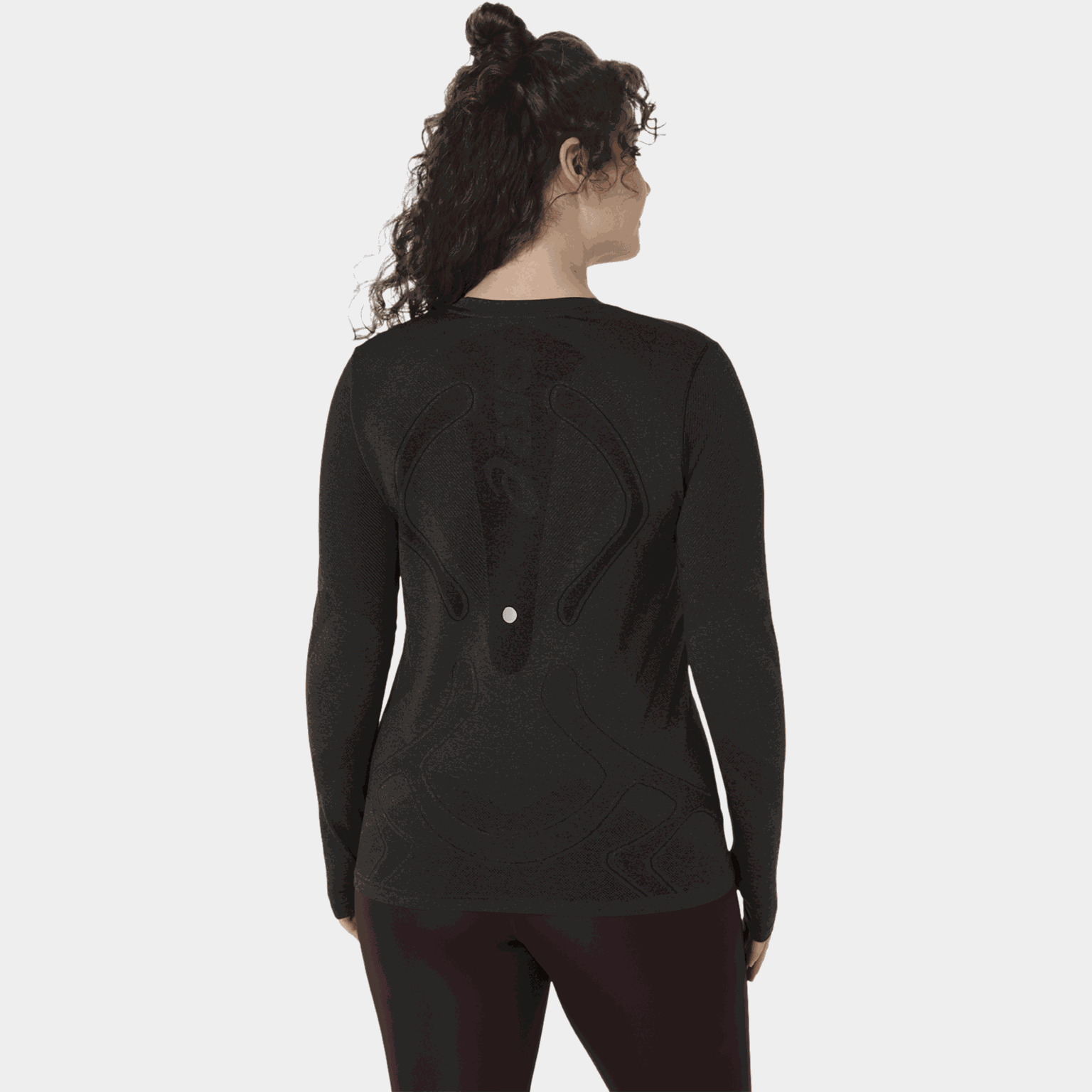 Road Seamless Long Sleeve Top, treningsgenser, dame - full image 3