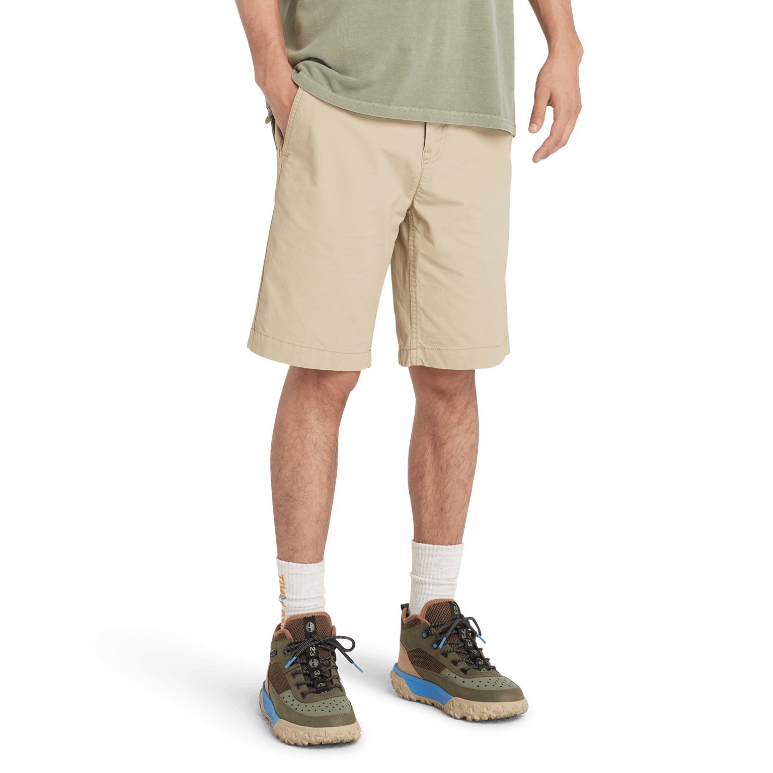 Timberland Poplin Chino Short, shorts, herre