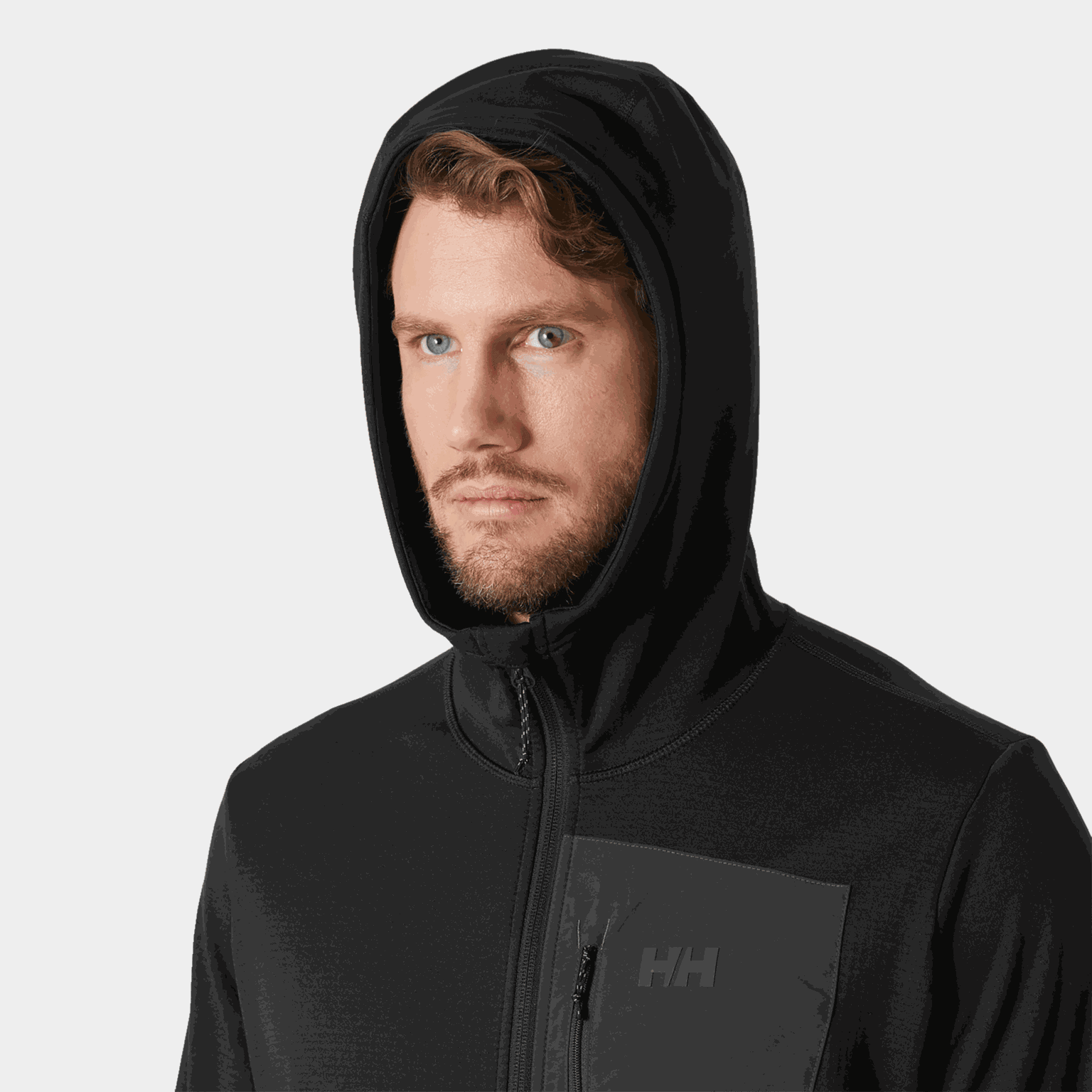 Versalite Hooded Fleece Jacket, fleecejakke, herre - full image 3