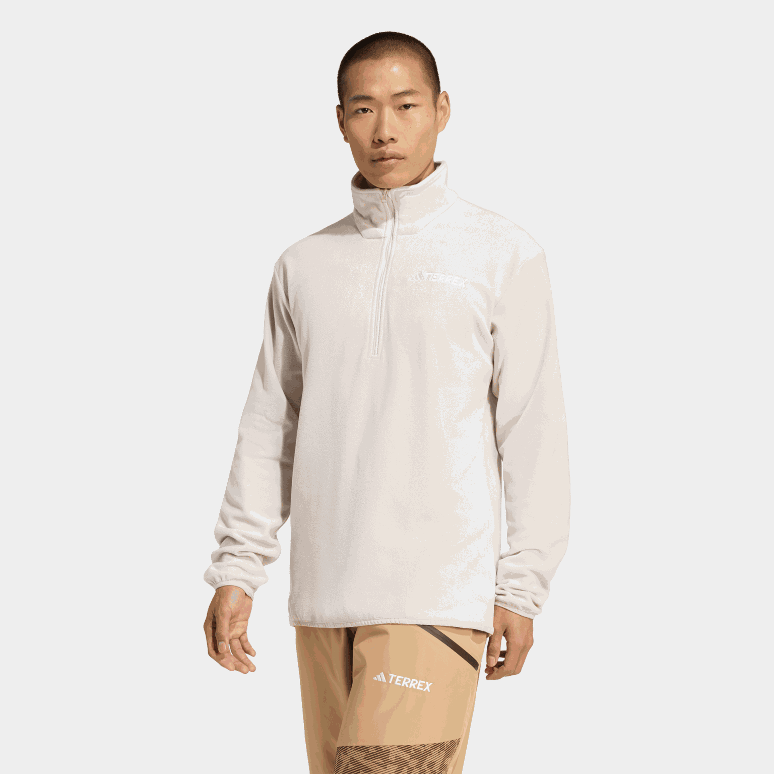 Multi Essentials 1/2 Zip Fleece Jacket, fleecegenser - full image 2