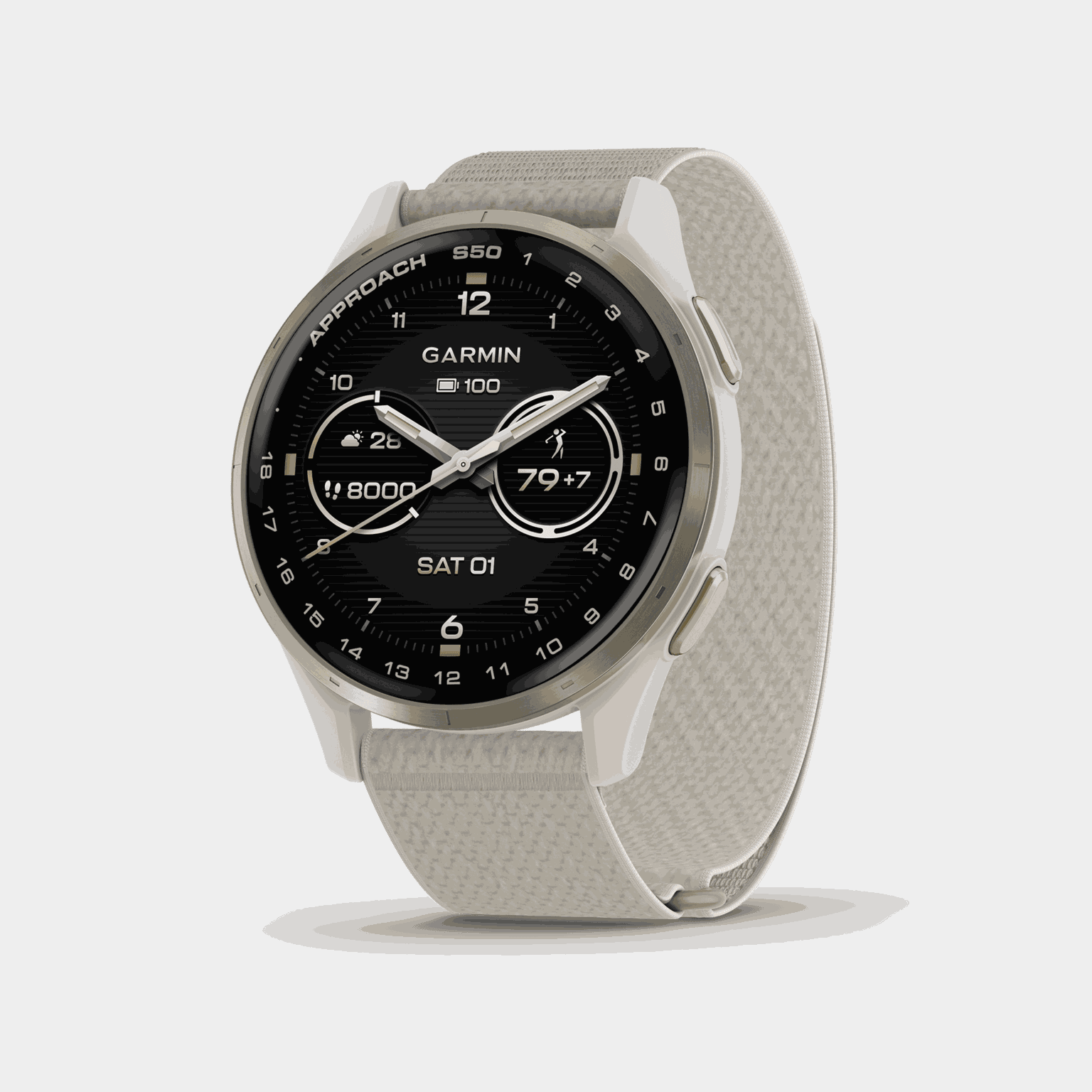 Approach S50, 43 mm, Golf GPS, golfklokke - full image 2