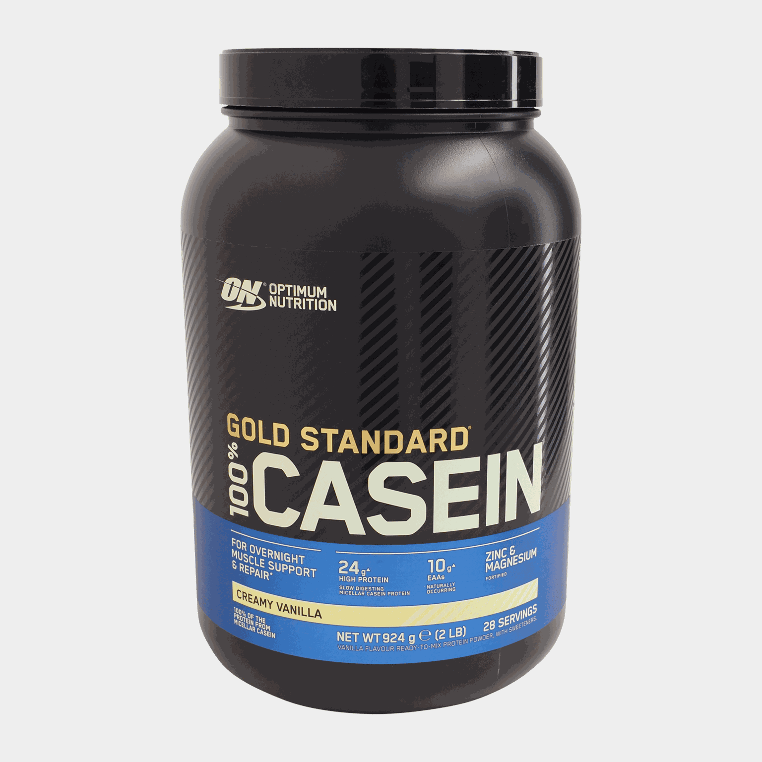 100% Gold Standard Casein Creamy Vanilla, proteinpulver - full image 1