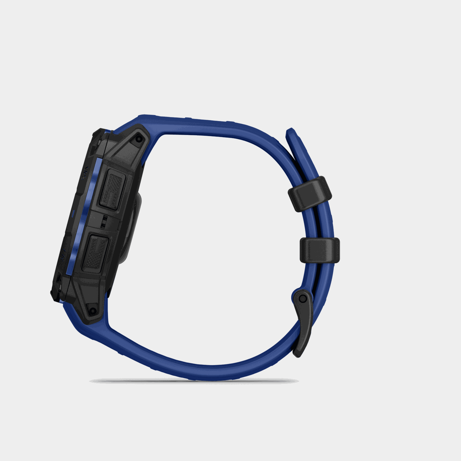 Instinct 3 LTD, 45mm, AMOLED, Black w/ Blue Strap, multisportklokke, smartklokke - full image 4