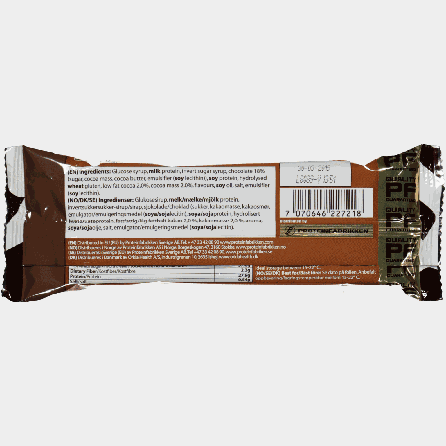 PF Big 100 Bar, proteinbar - full image 2