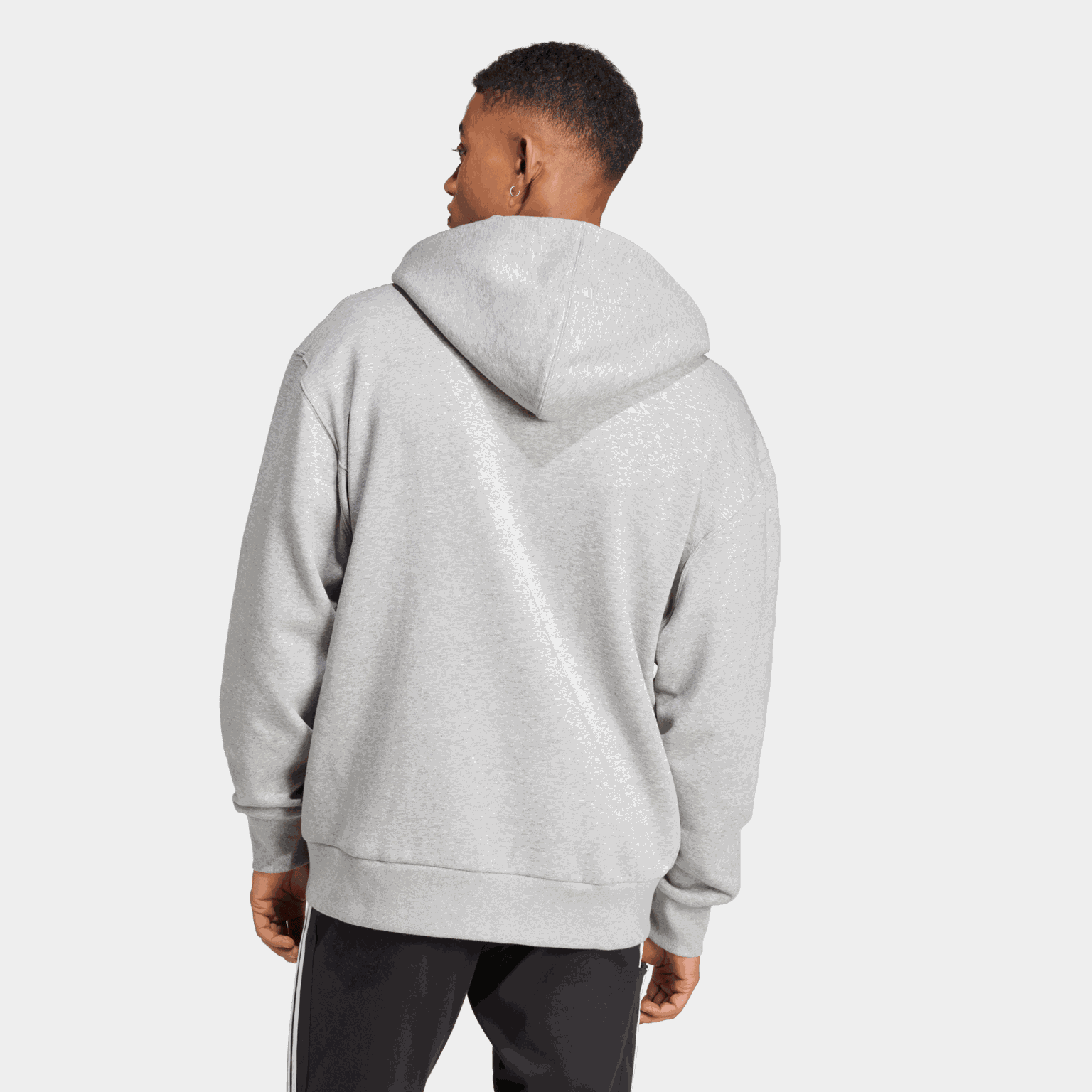 ALL SZN Fleece Full-Zip Hoodie, hettejakke, herre - full image 3