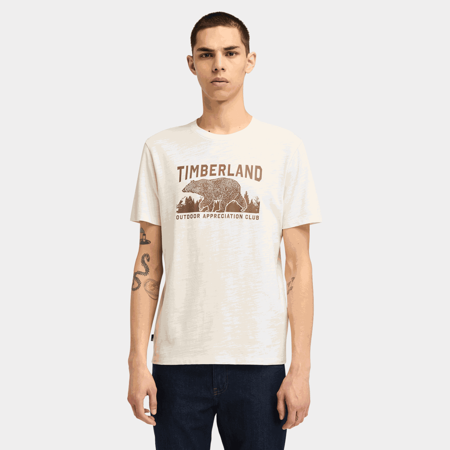 Graphic Slub Tee - full image 1