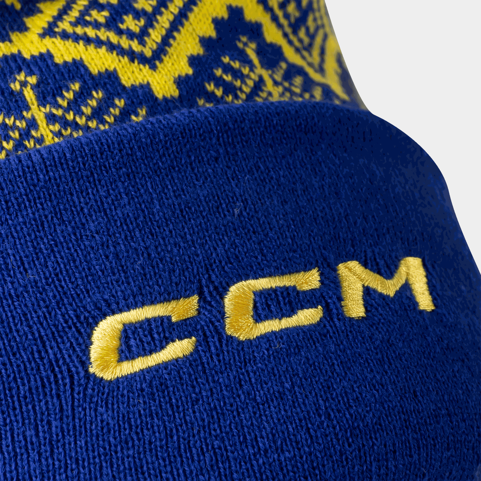 Storhamar Festive Pom Knit 23/24, lue - full image 4
