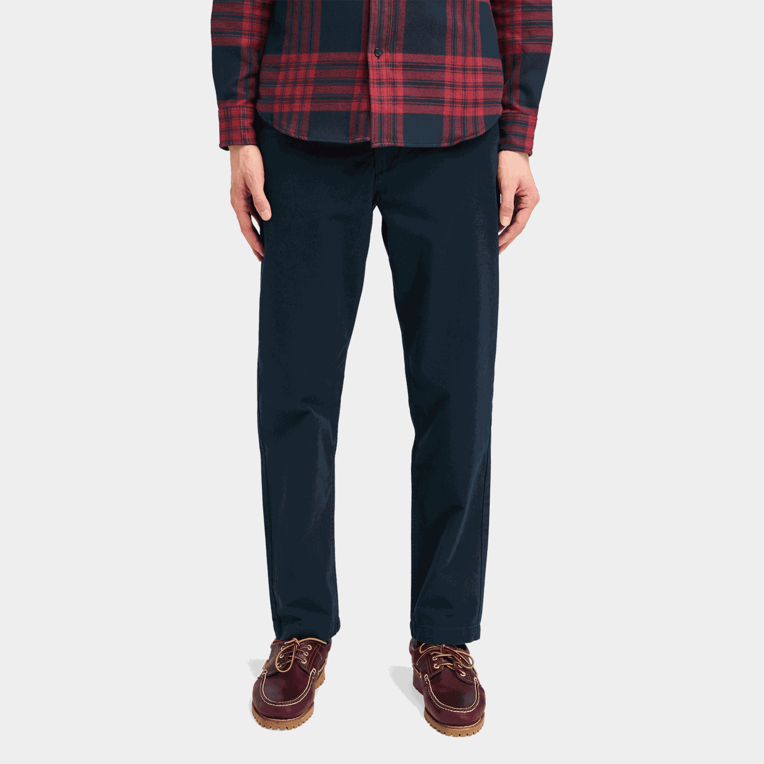 Brushed Twill Chino Pan - full image 1