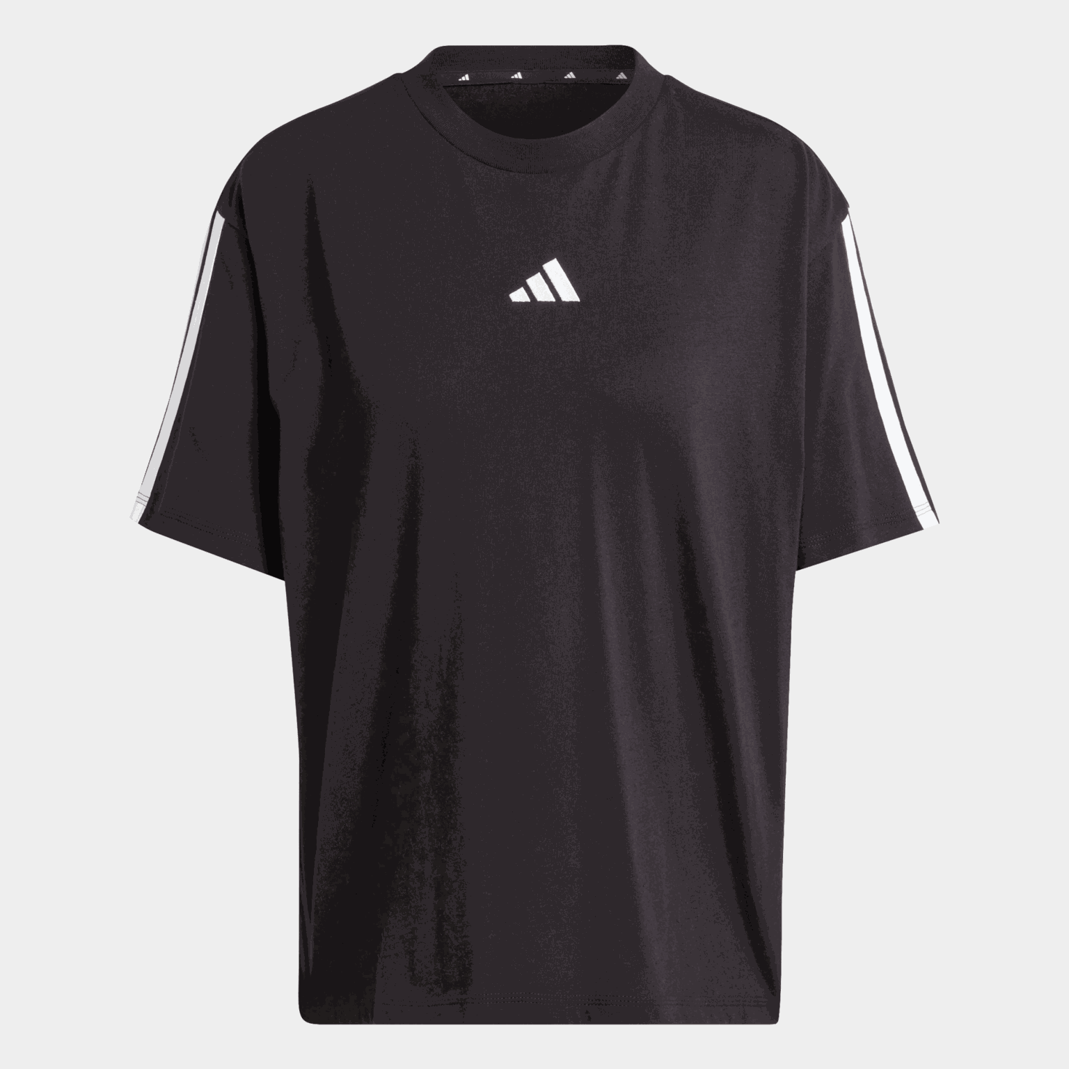 Essentials 3-Stripes Boyfriend T-Shirt, t-skjorte, dame - full image 1