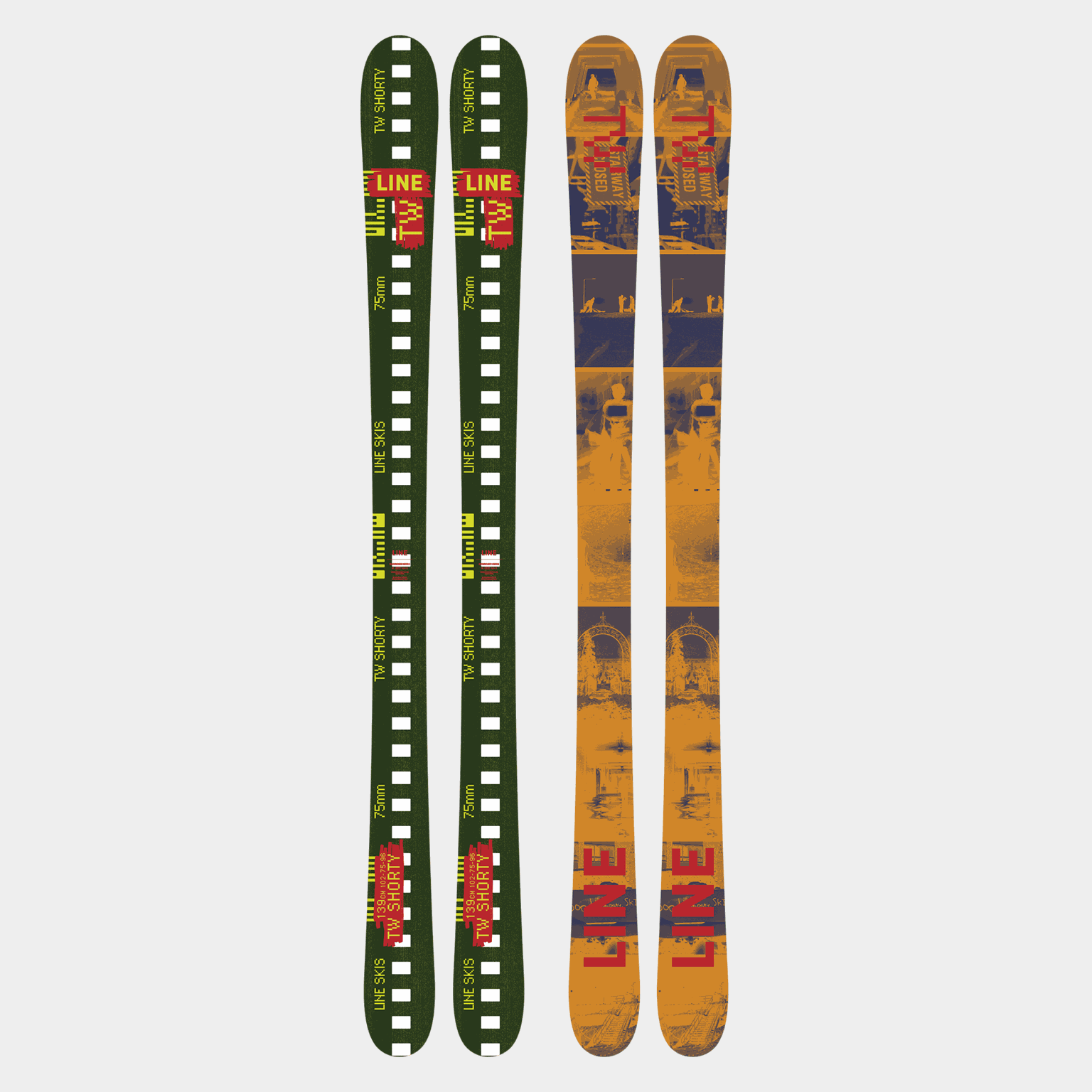 Tom Wallisch Shorty 25/26, twintipski, junior - Barneski