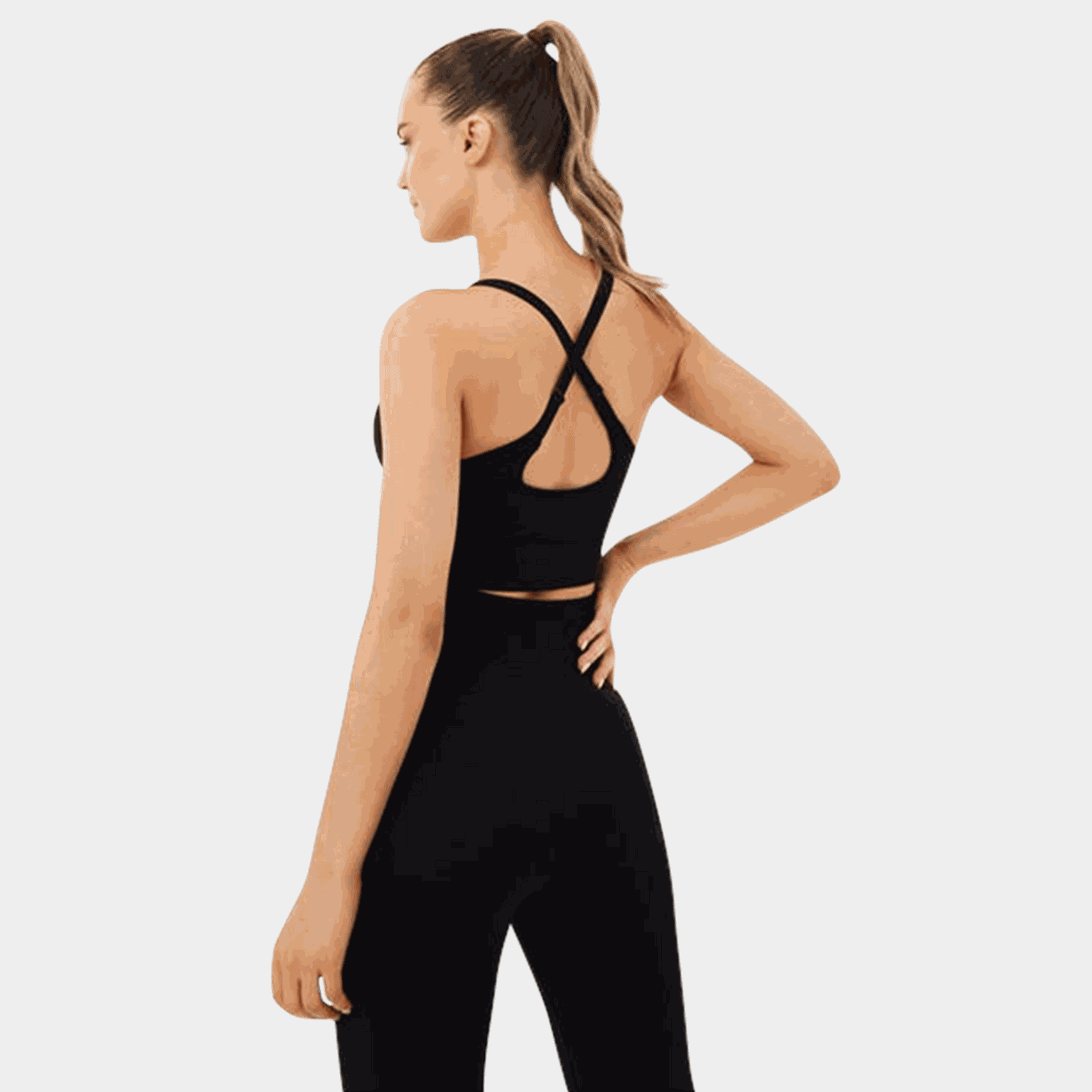 Seamless Adjustable Crop, sports-BH, dame - full image 2
