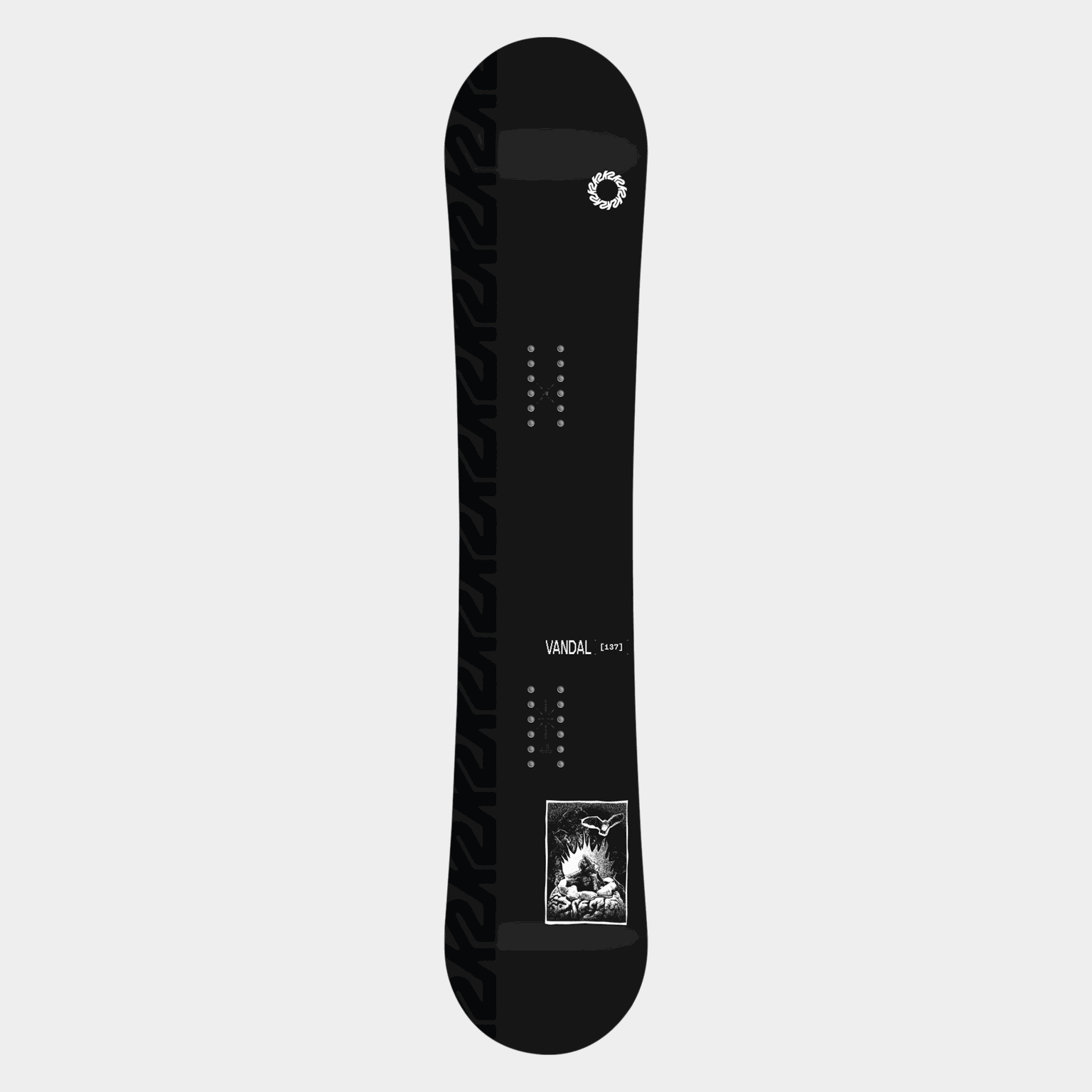 Vandal, snowboard, junior 25/26 - Snowboard - Flerfarget | XXL