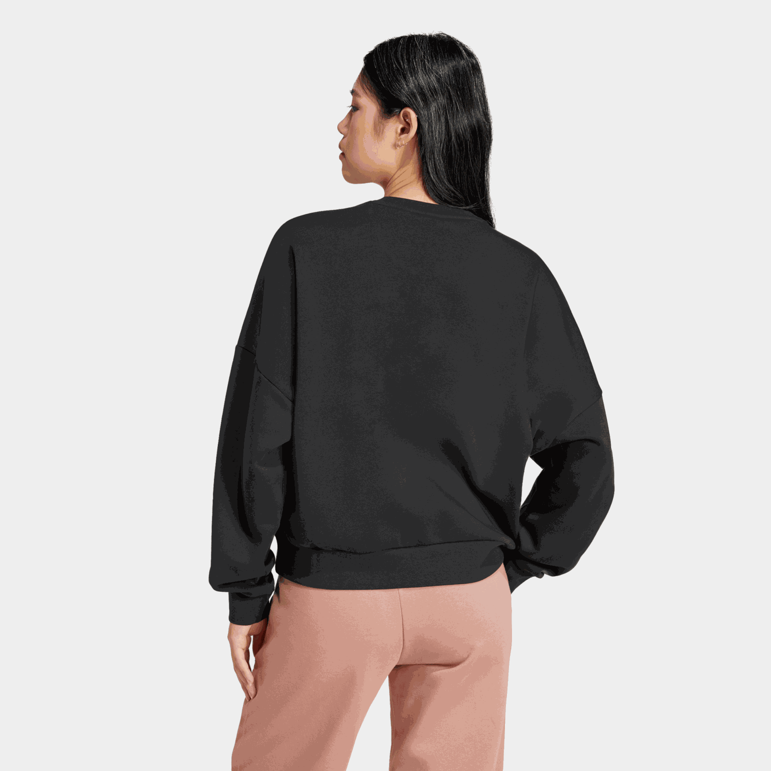 Essentials Small Logo Feel Cozy Sweatshirt, genser, dame - full image 4