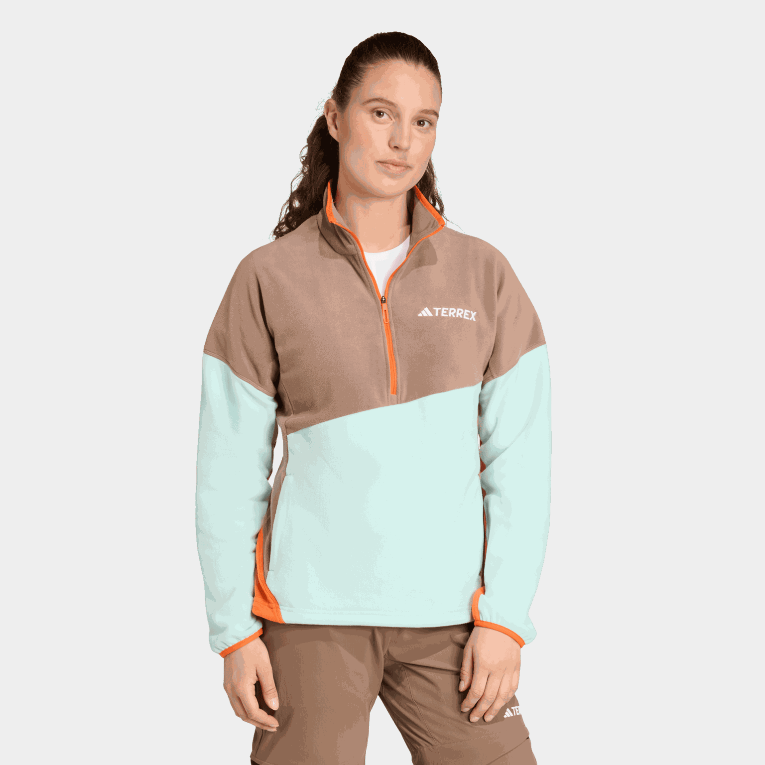 Terrex Multi Climawarm Fleece Anorak, fleecejakke, dame - full image 3