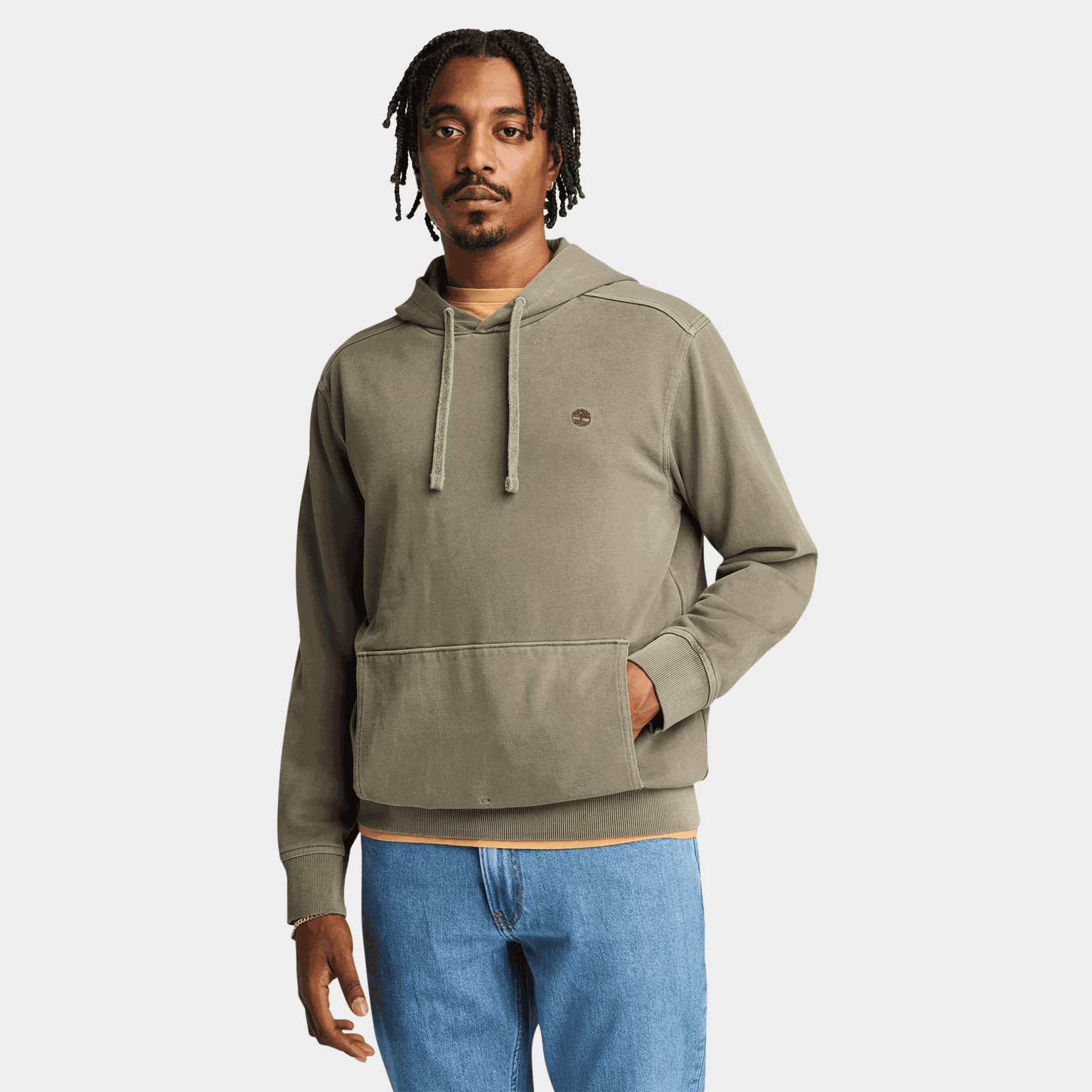 Garment Dye Hoodie - full image 1