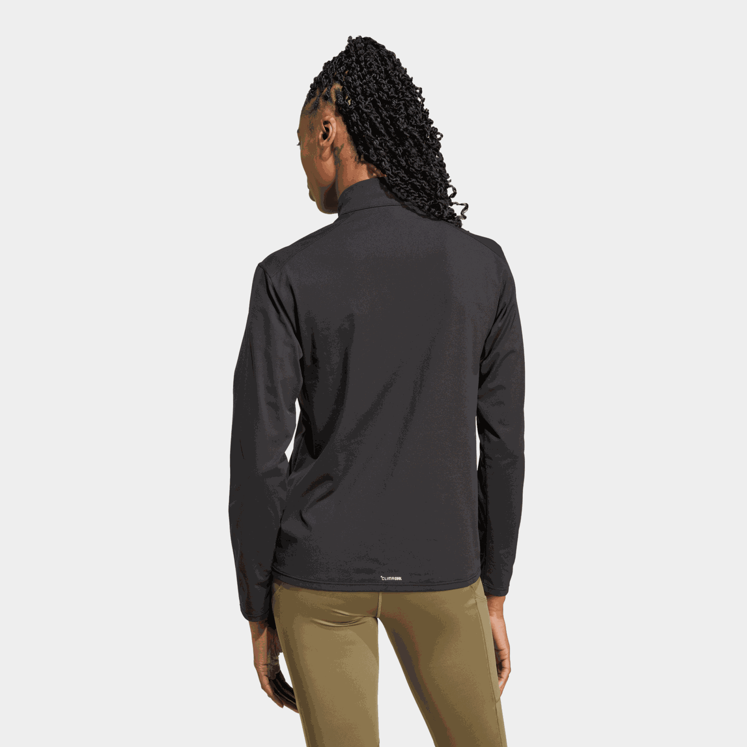 Terrex Multi Climacool 1/2 Zip Long Sleeve, langermet t-skjorte, dame - full image 3