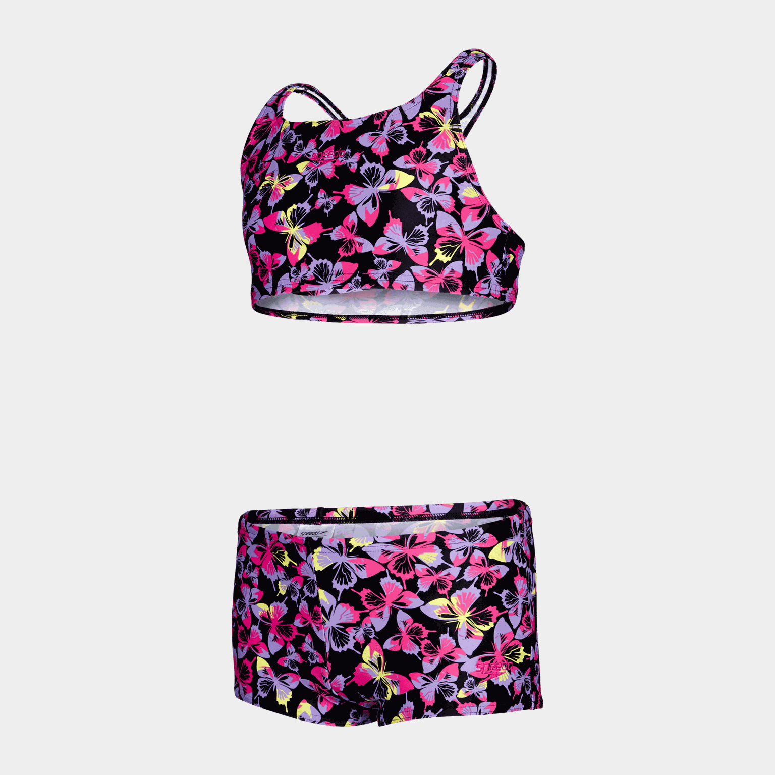 Girls Printed Boyleg 2 Piece, badedrakt, jente - full image 1