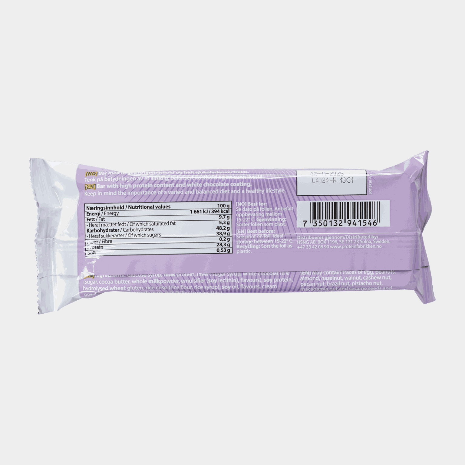 Big 100 Cookie Dough, proteinbar - full image 2