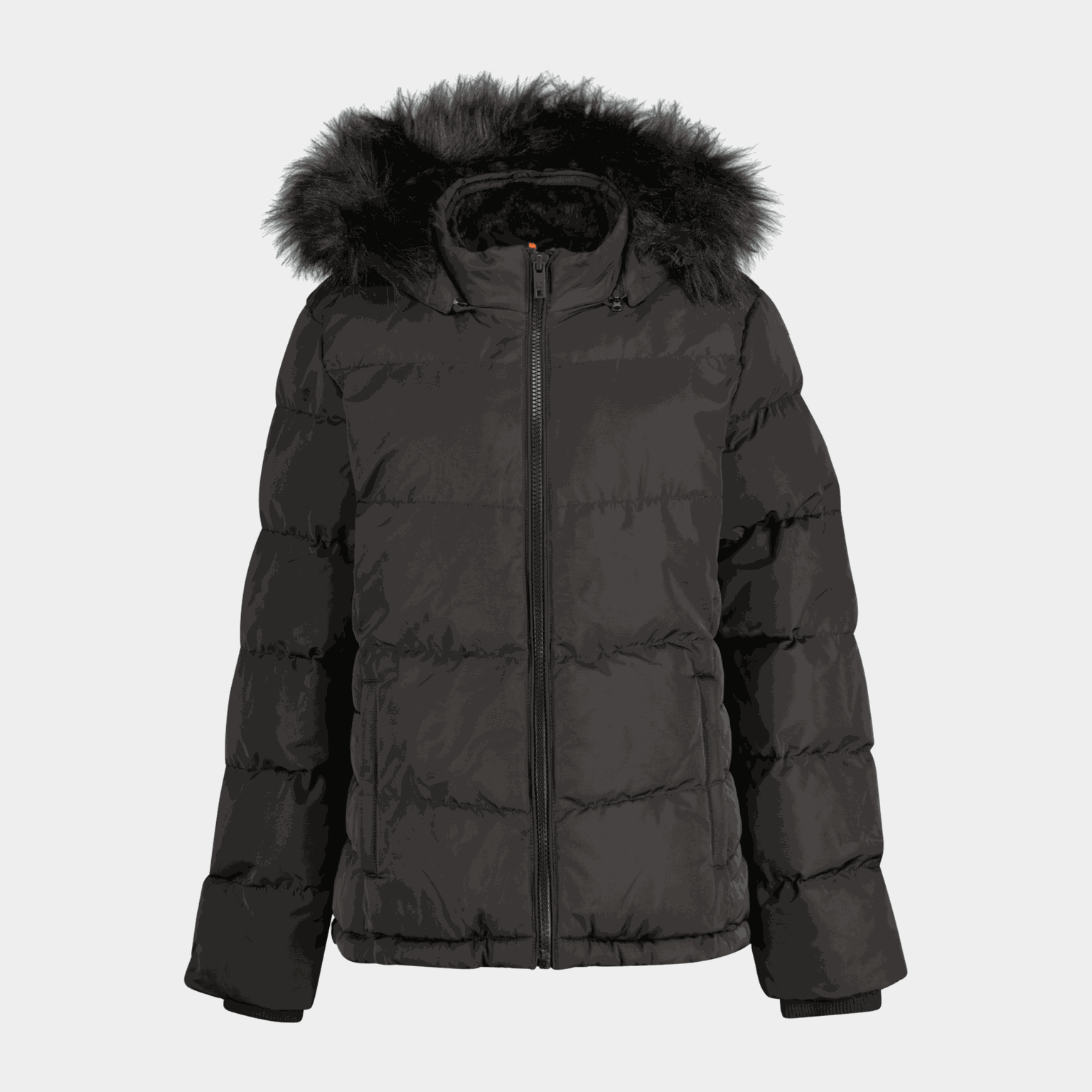 2 Zip Bubble Jacket, vinterjakke, dame - full image 1