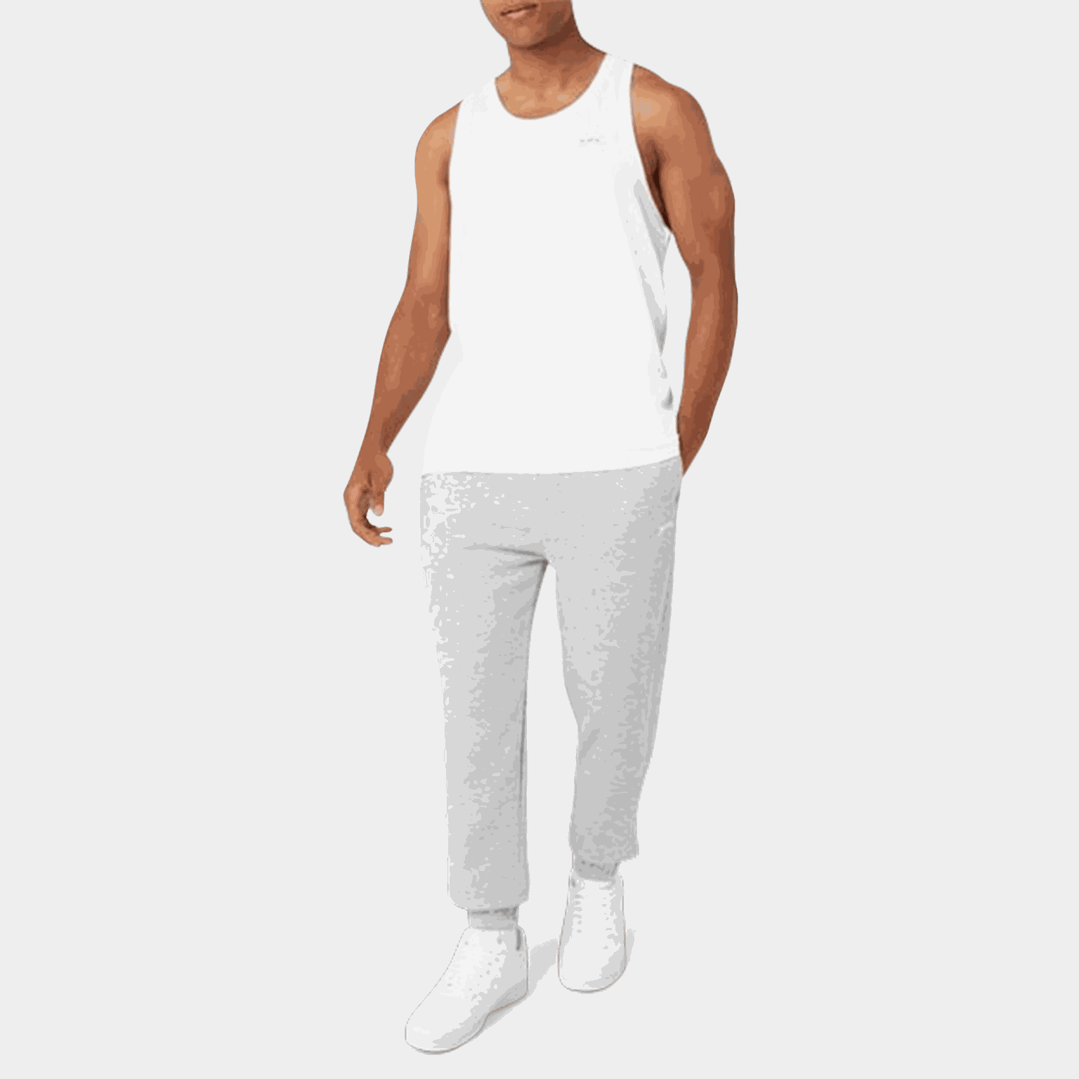 Cuffed Fleece Pant, joggebukse, herre - full image 1