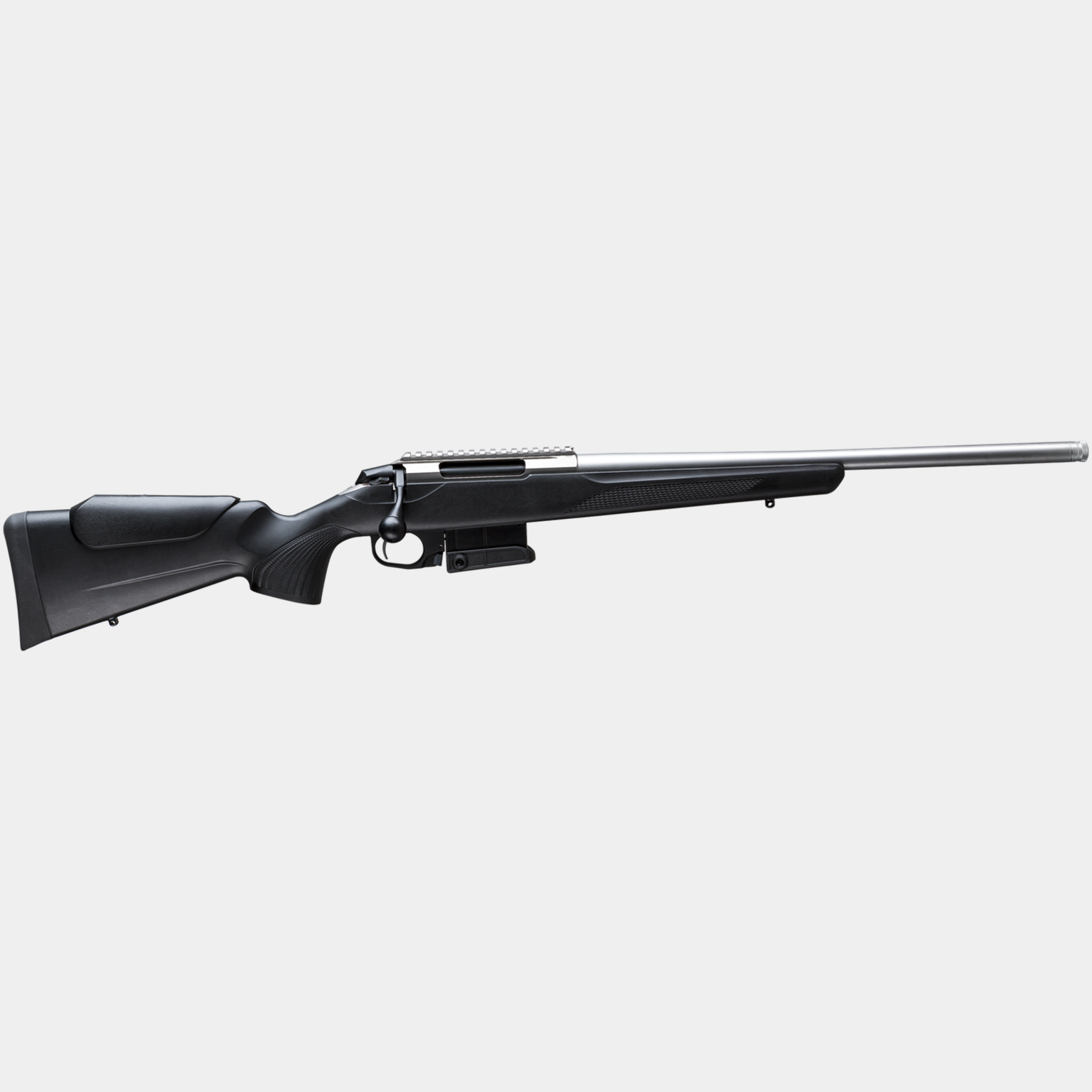 Tikka T3x CTR 308W, fast kolv, gängad 5/8-24, 20" pipa, Stainless, rifle - full image 1