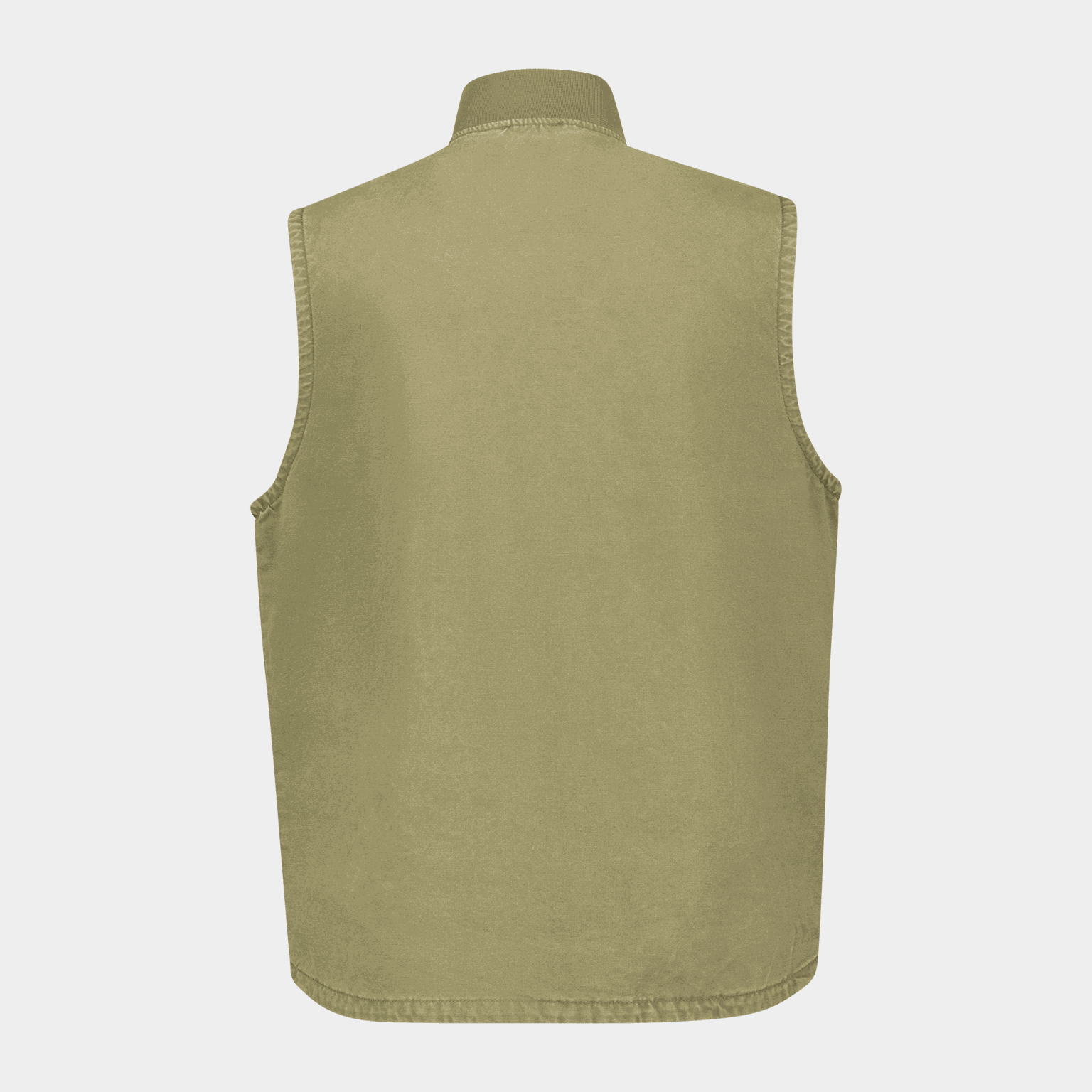 Washed Canvas Vest, vest - full image 2
