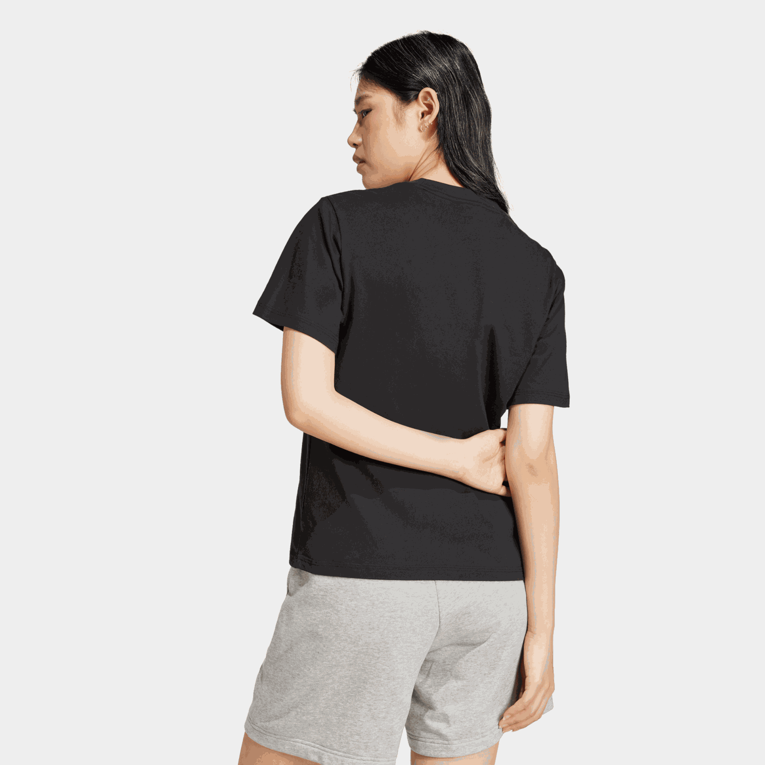 Essentials Small Logo Cotton T-Shirt, t-skjorte, dame - full image 3
