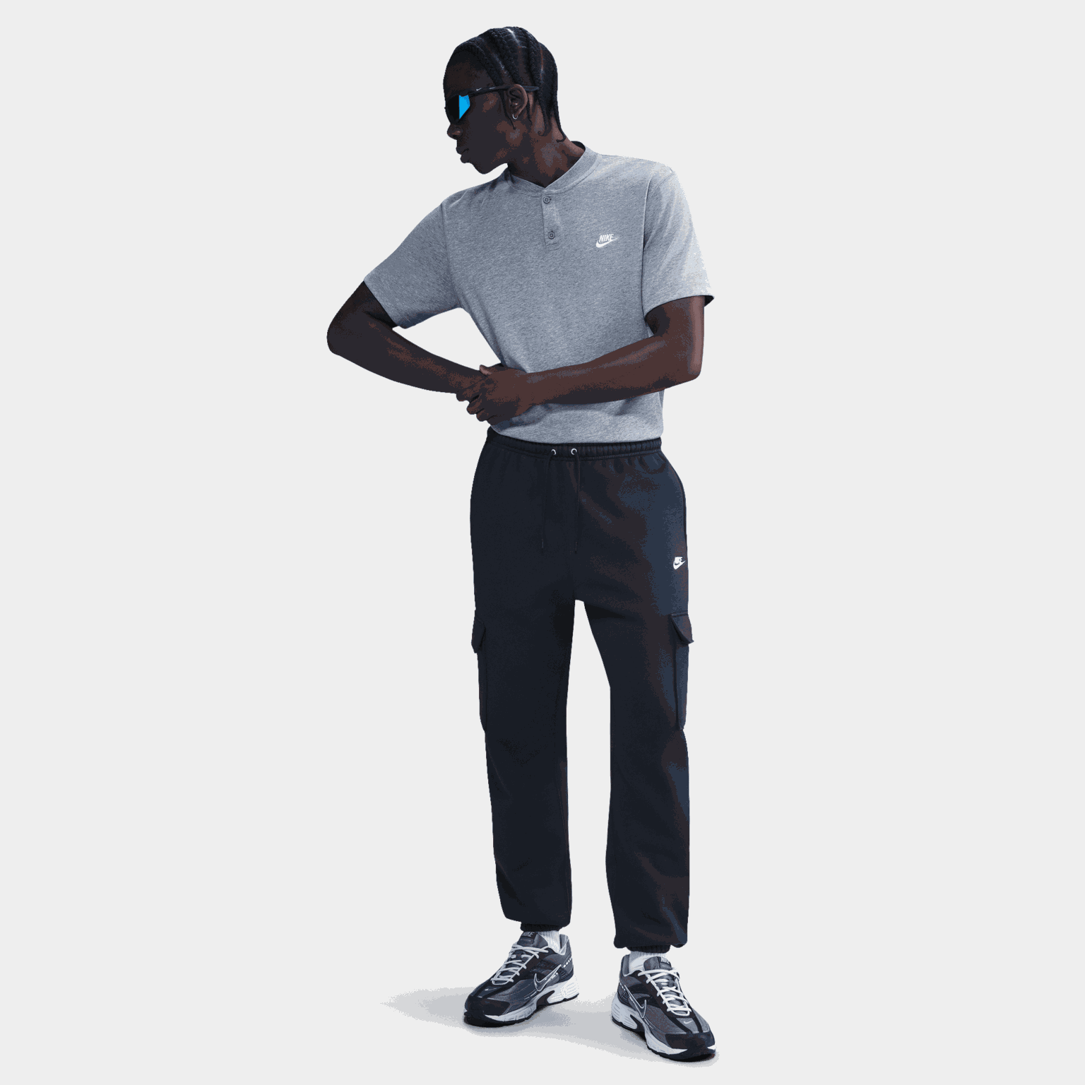 Club Fleece Cargo Pant, joggebukse, cargobukse herre - full image 1