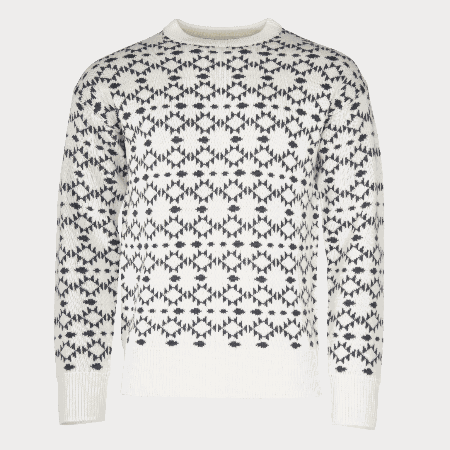 Jokkmokk Wool Stripe Sweater, ullgenser - full image 1