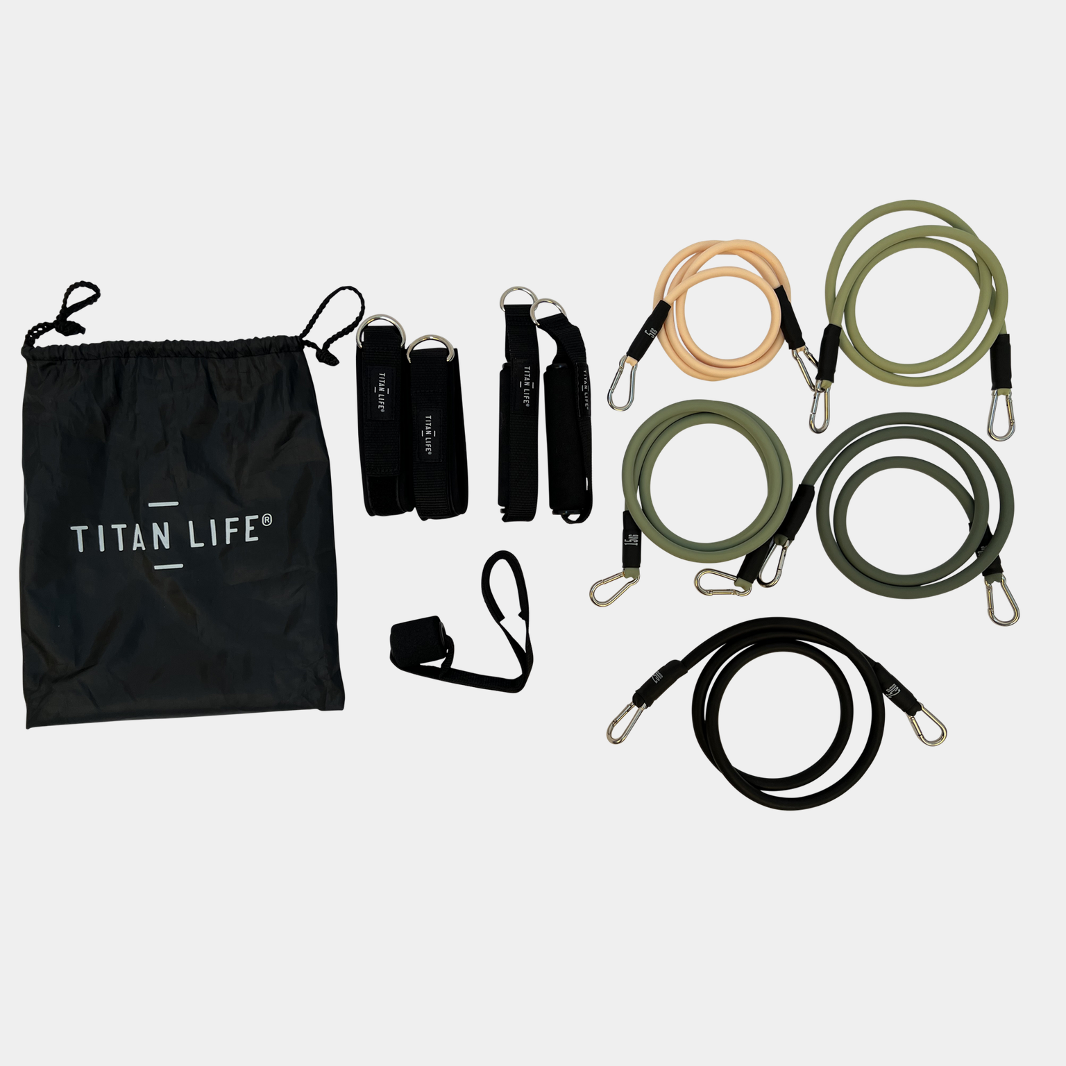 Exercise Tube Set, motstandsbånd sett - full image 1