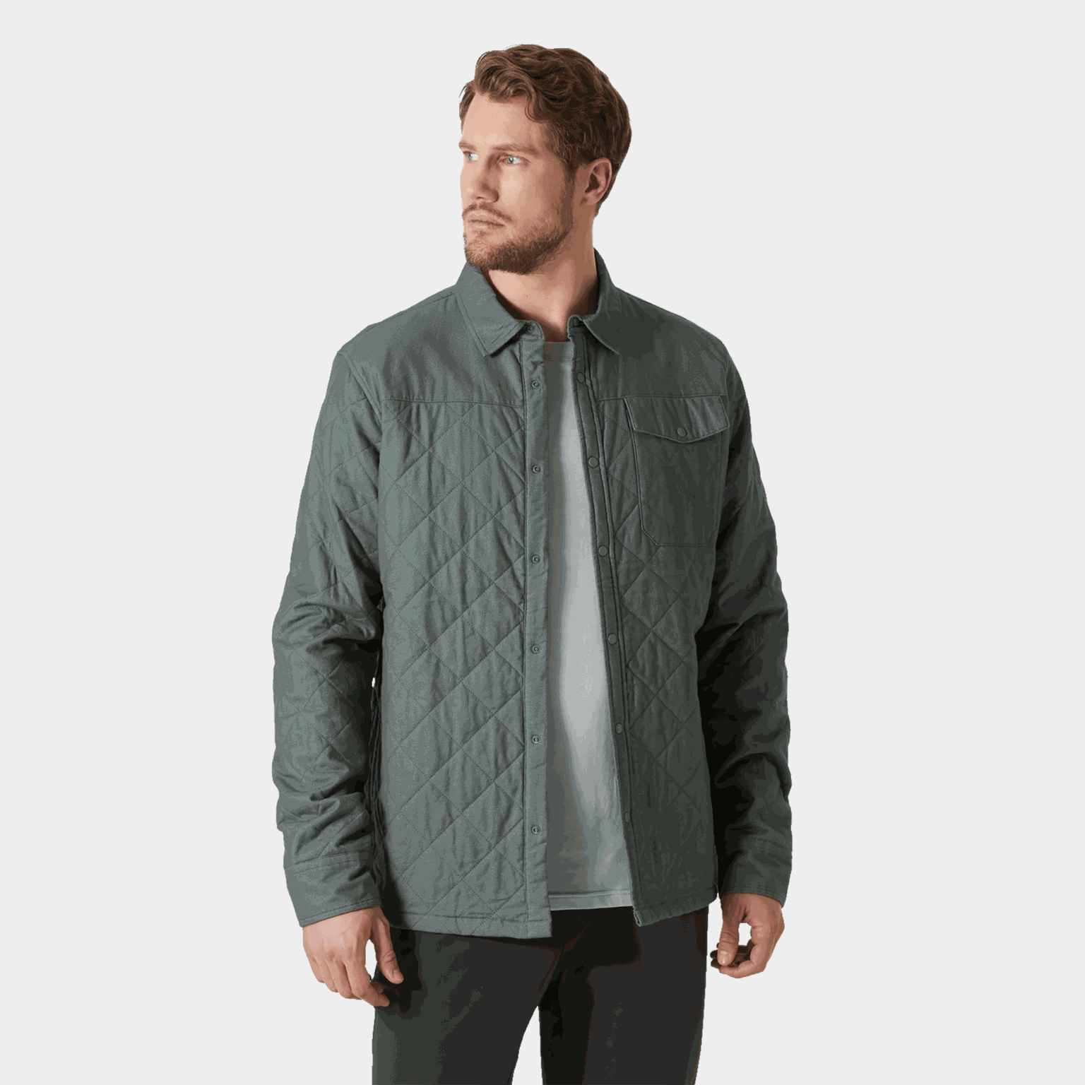 Isfjord Insulated Shacket, jakke, herre - full image 1