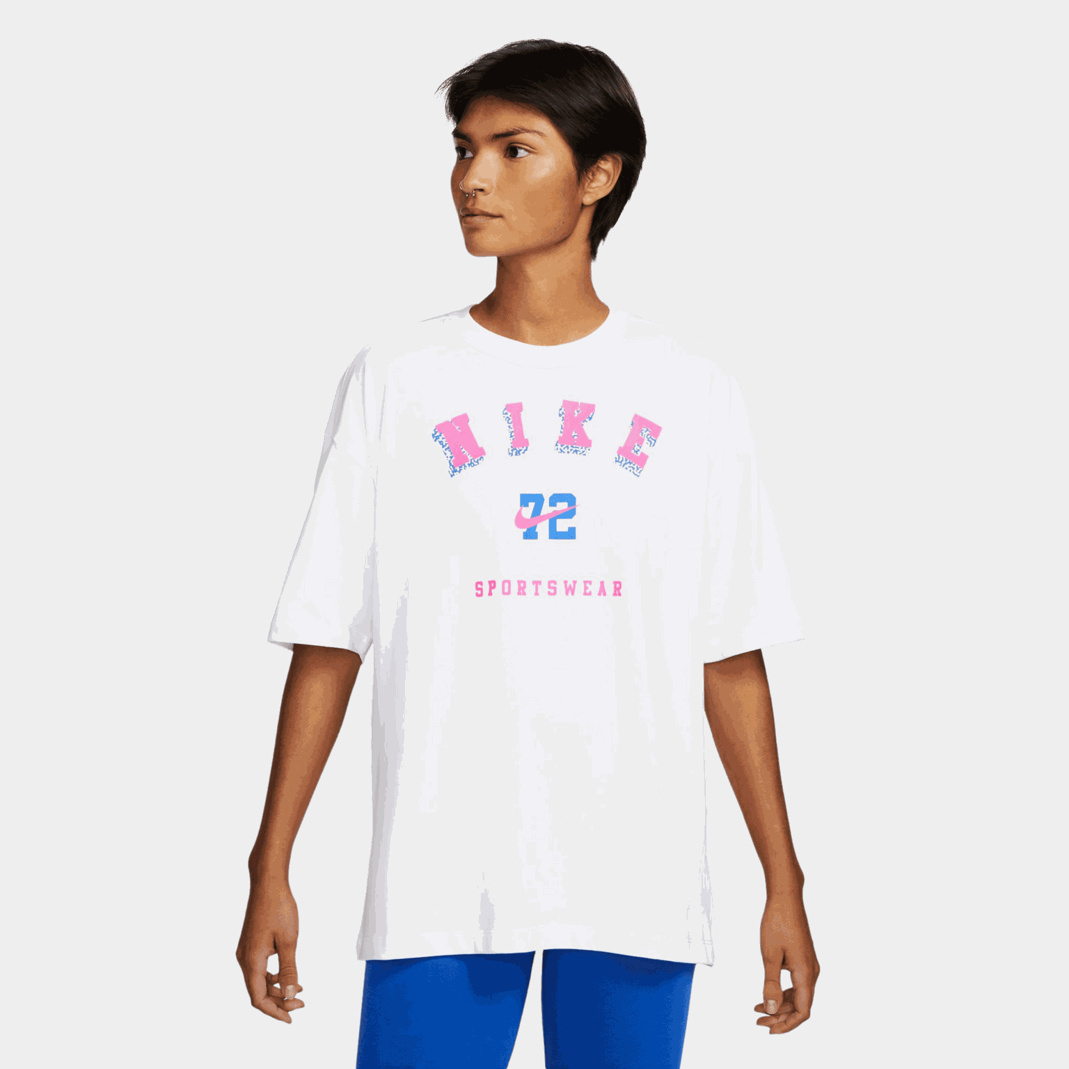 Sportswear Oversize Tee, t-skjorte, dame - full image 1