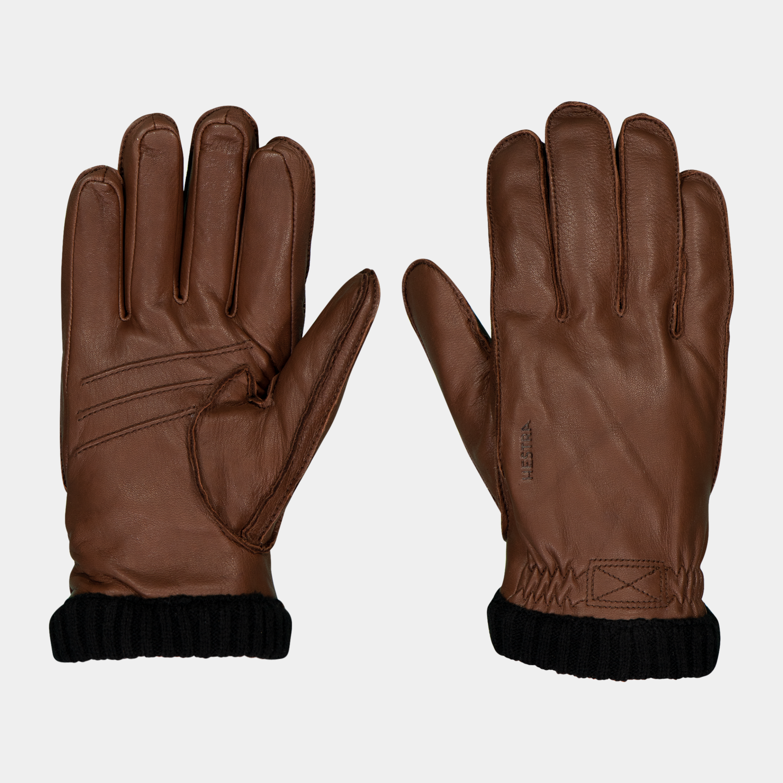 Deerskin Primaloft Rib, skinnhanske - full image 1